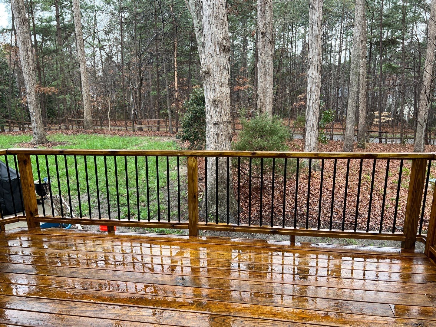 Coated Deck using Wood Sealant by DuraSeal