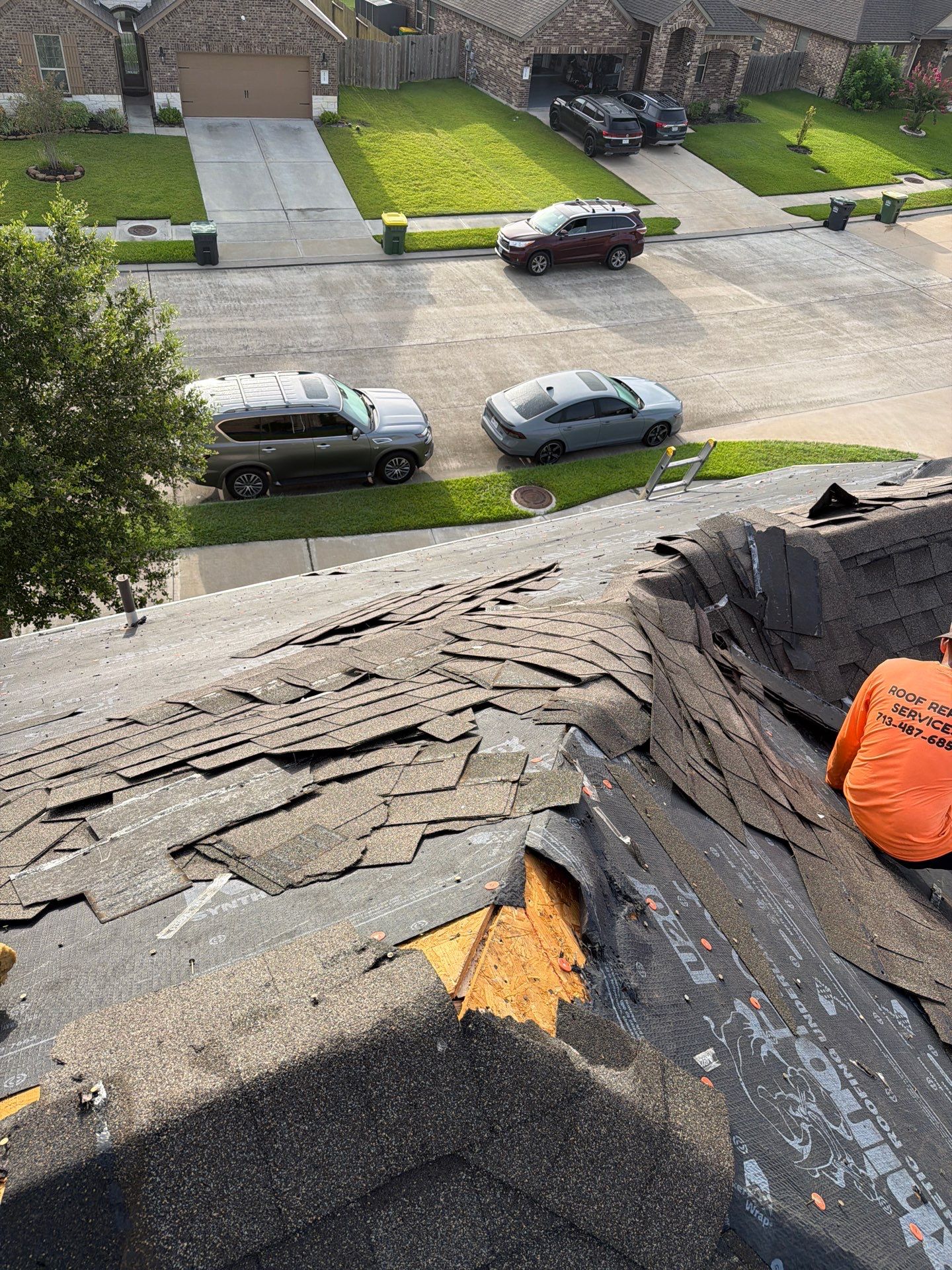 Roof Replacement in Pearland TX by Roof Repair Company