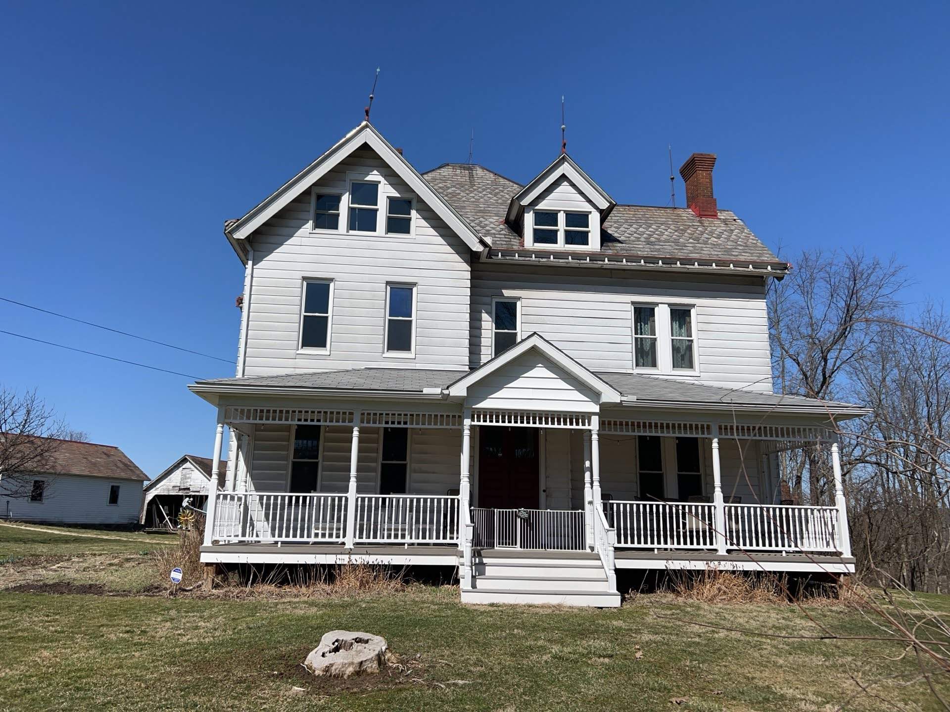 James Hardie Siding Renovation for Evans City Victorian Farmhouse by Ideal Siding Pittsburgh