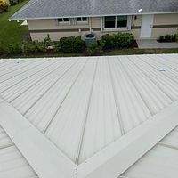 .032 Aluminum 1" Nail-Strip Almond  by Total Roofing System The Metal Roof Experts