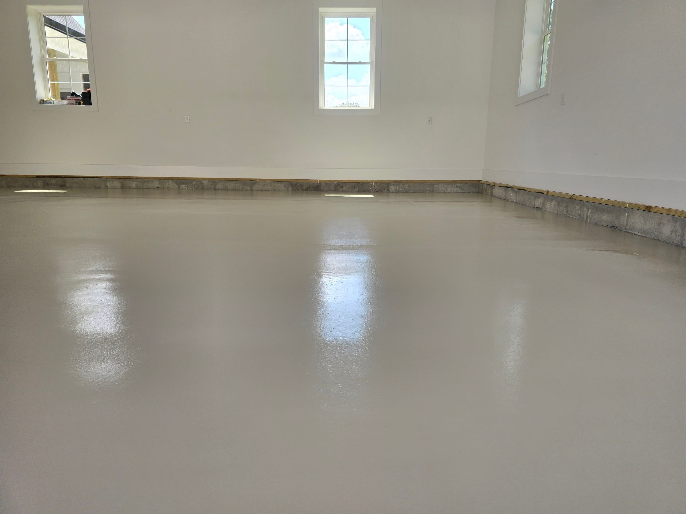 Garage Using Greige UDP by Elite Floor Solutions