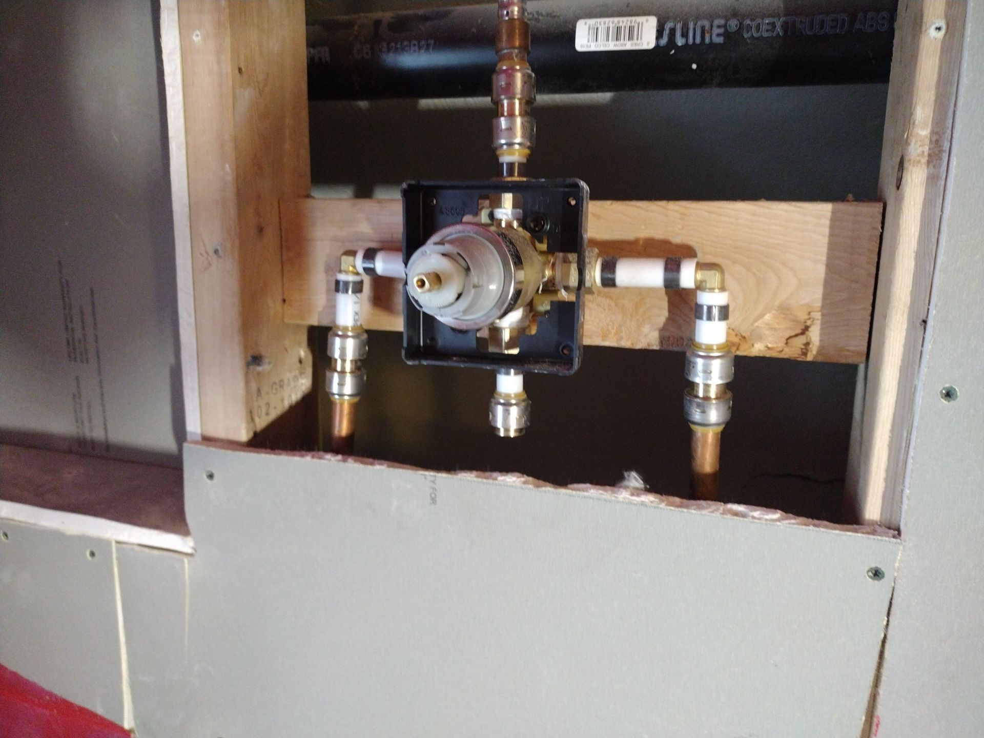 Shower Remodel & Ceiling Restoration – Correcting Water Damage and Rebuilding Right by Johnny Five Construction