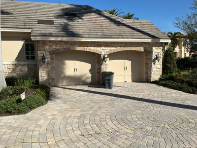 Almond Half-Round Gutters in Lakewood Ranch FL