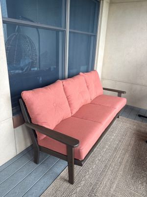 Polywood Cushioned Sofa 