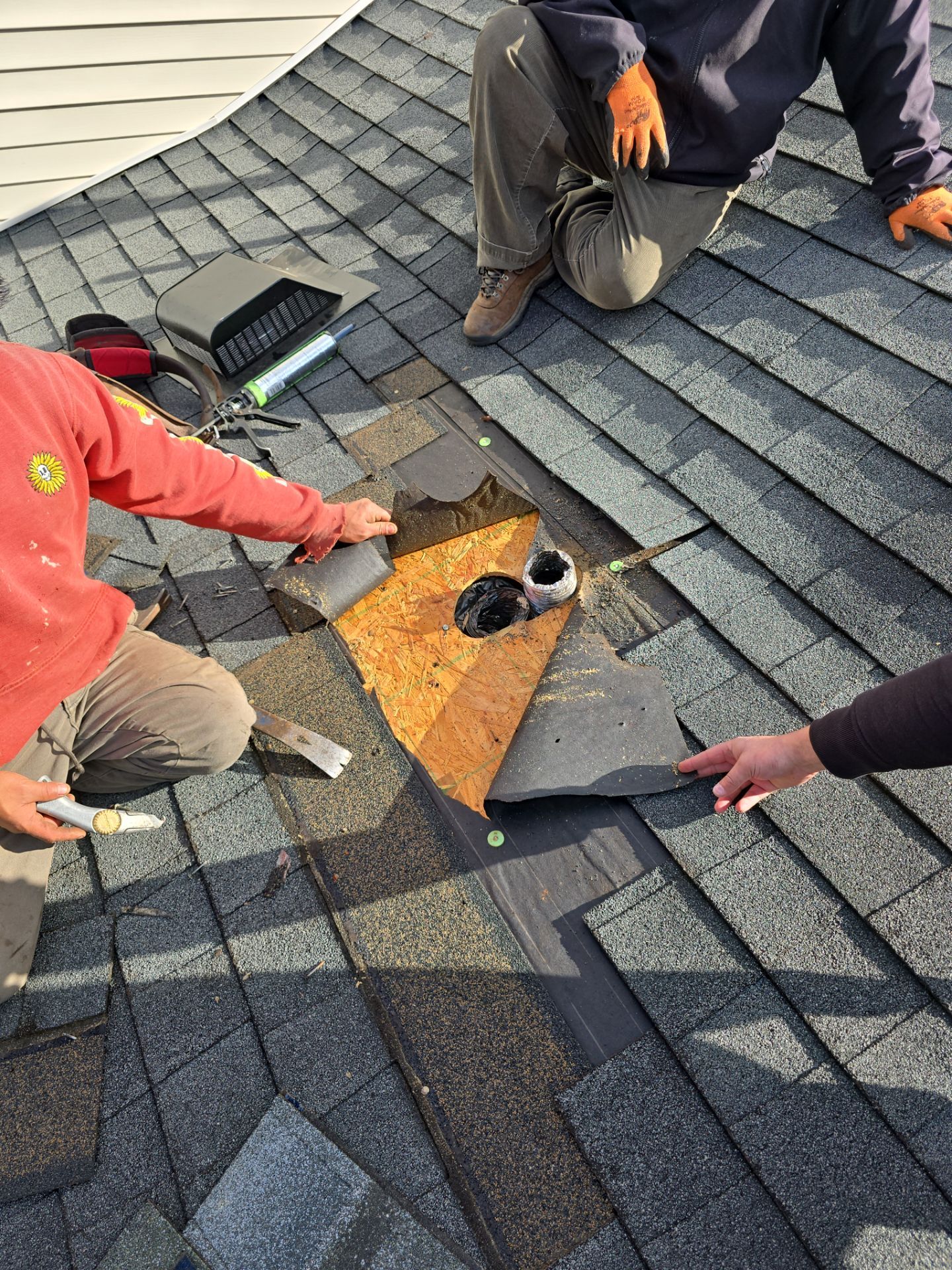 Project in Raleigh by Simple Construction Roofing