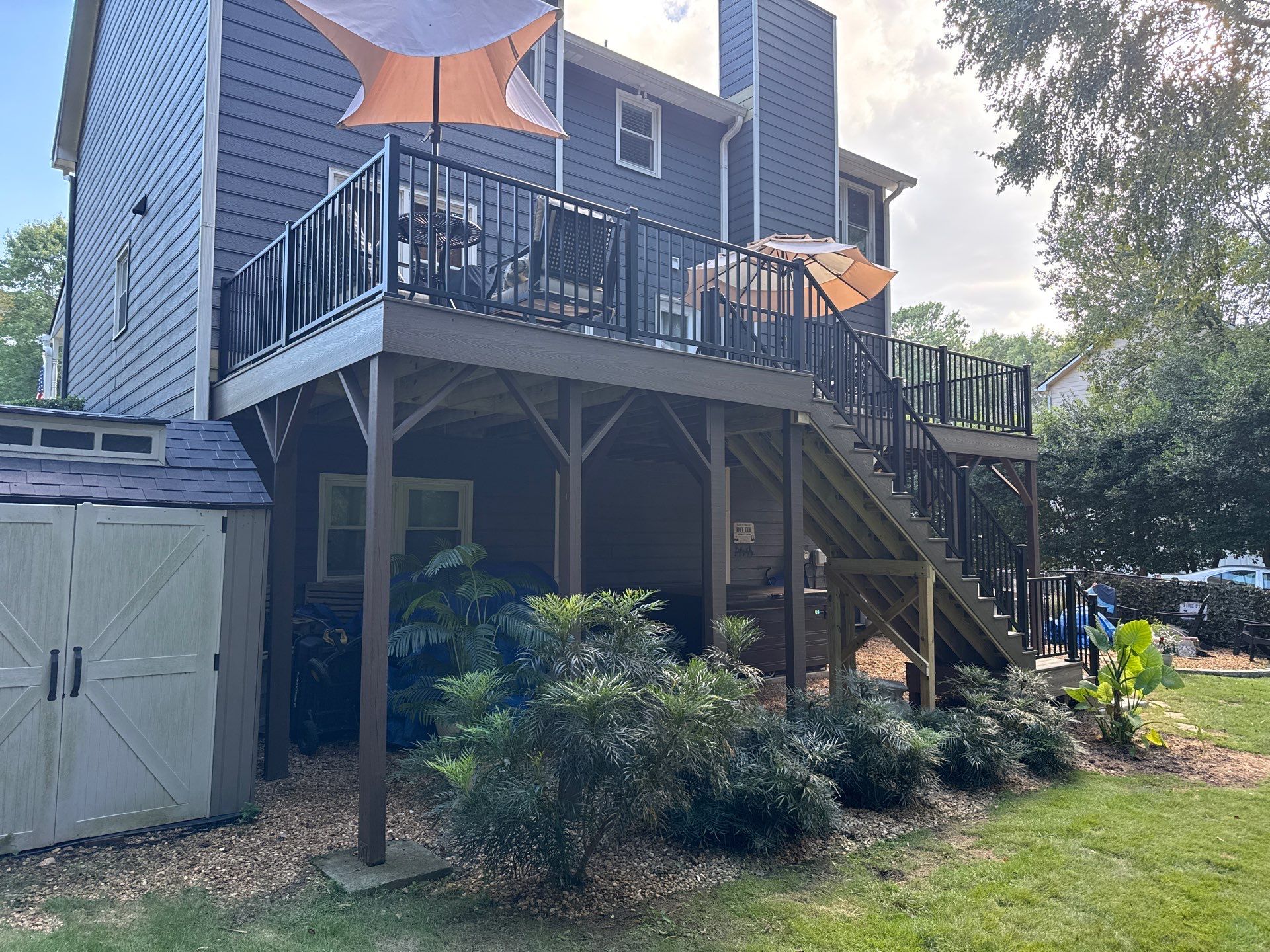 Marietta, GA Deck Resurface using Deckorators and Trex by Nelson Exteriors