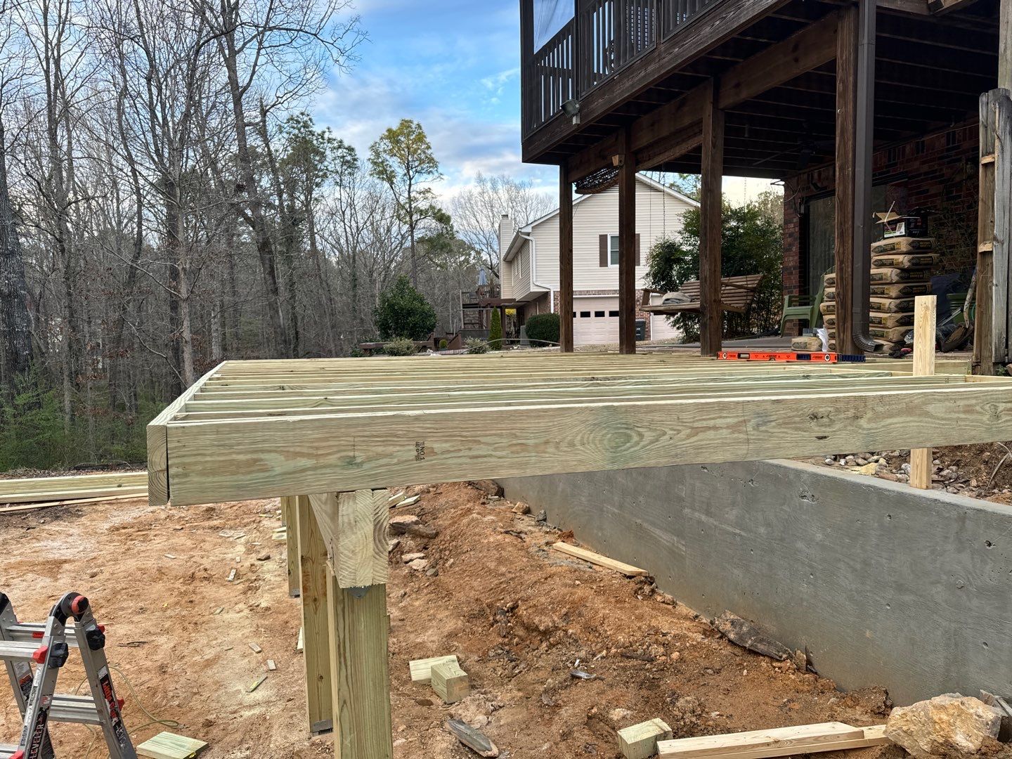 Southern Pines - Deck by Pillar and Pine