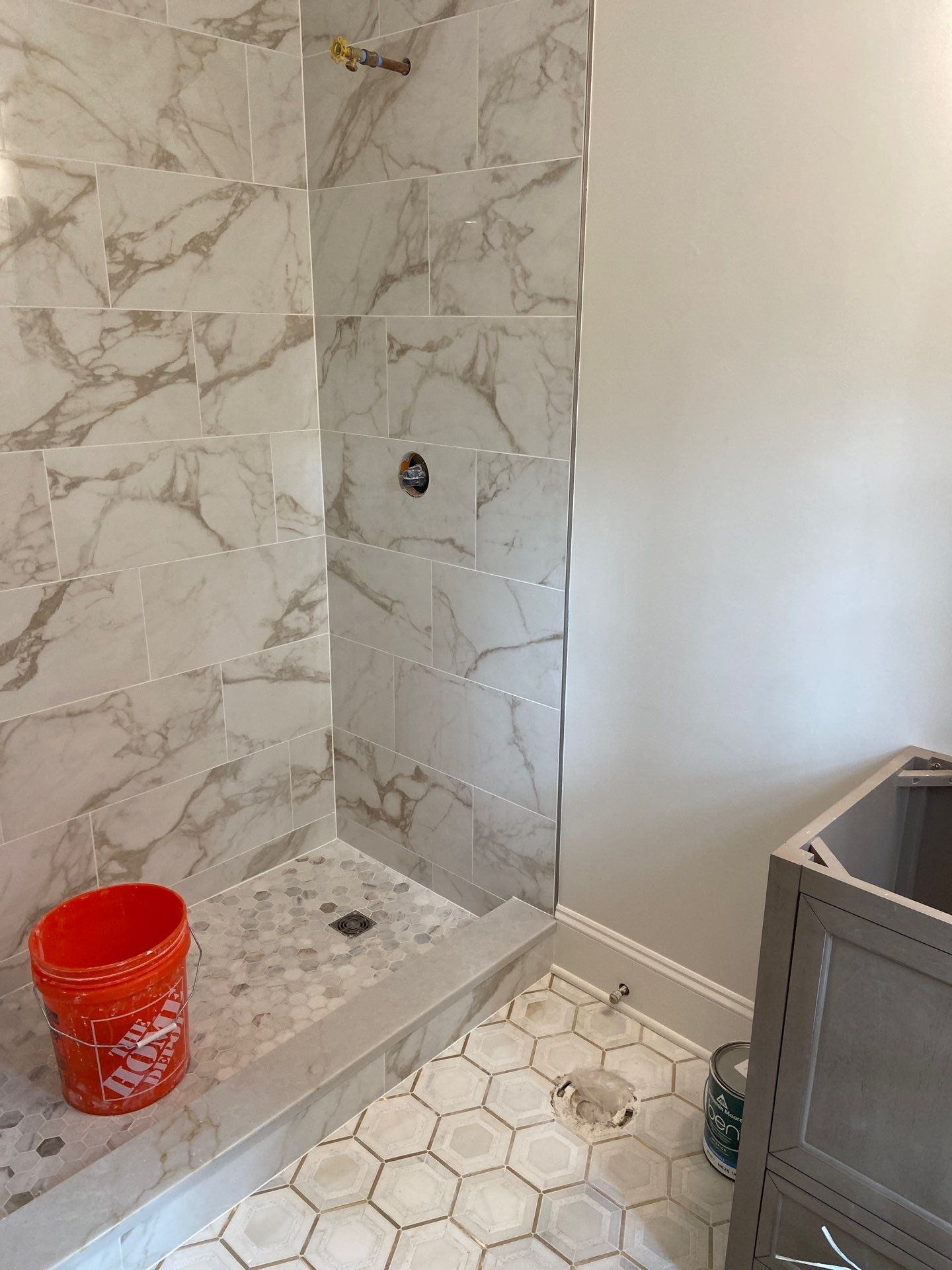 Triple Bath in Hinsdale by Snap Home Solutions