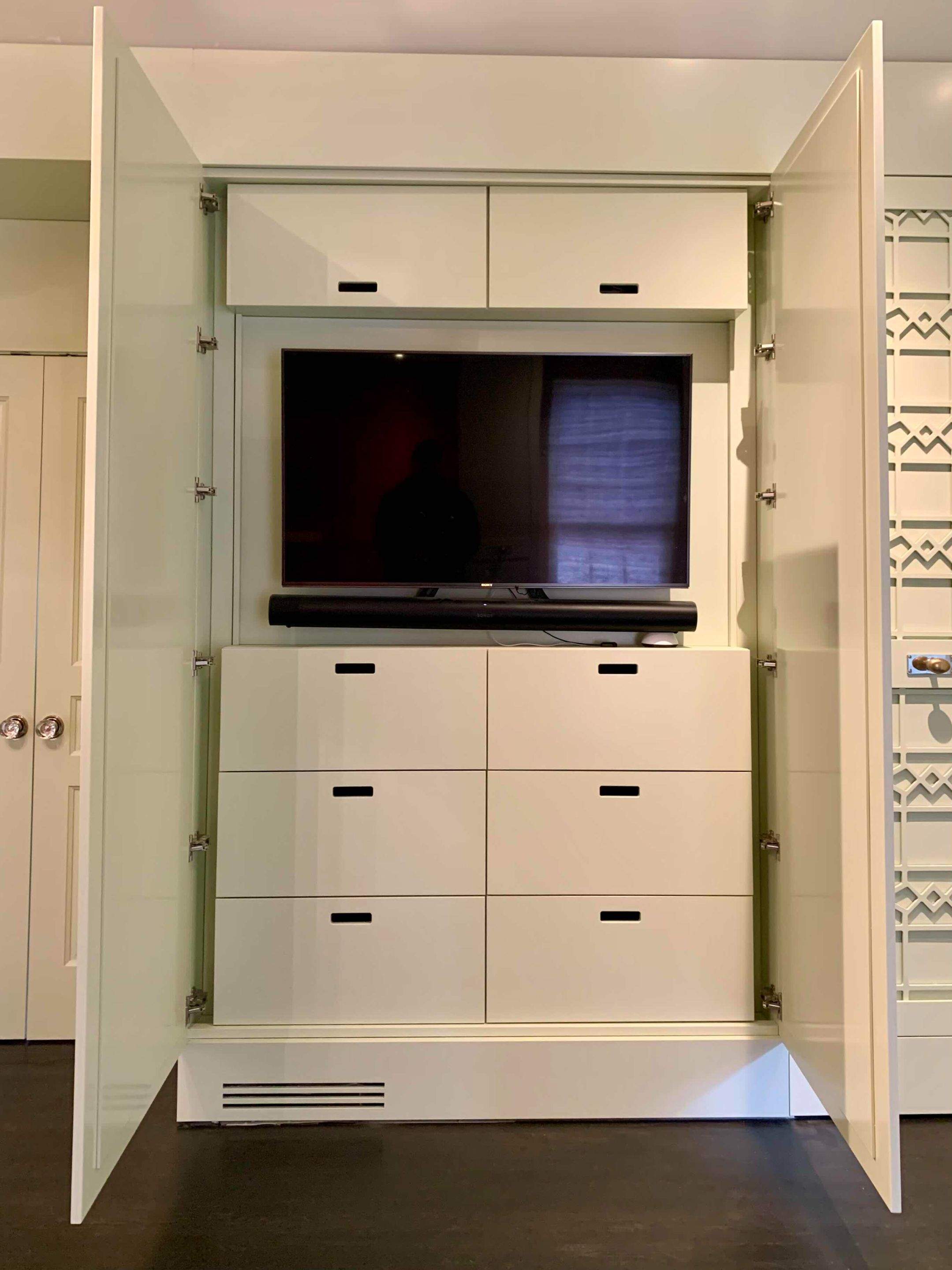 Majestic Bedroom Cabinets by Atlanta's Paint Doctor