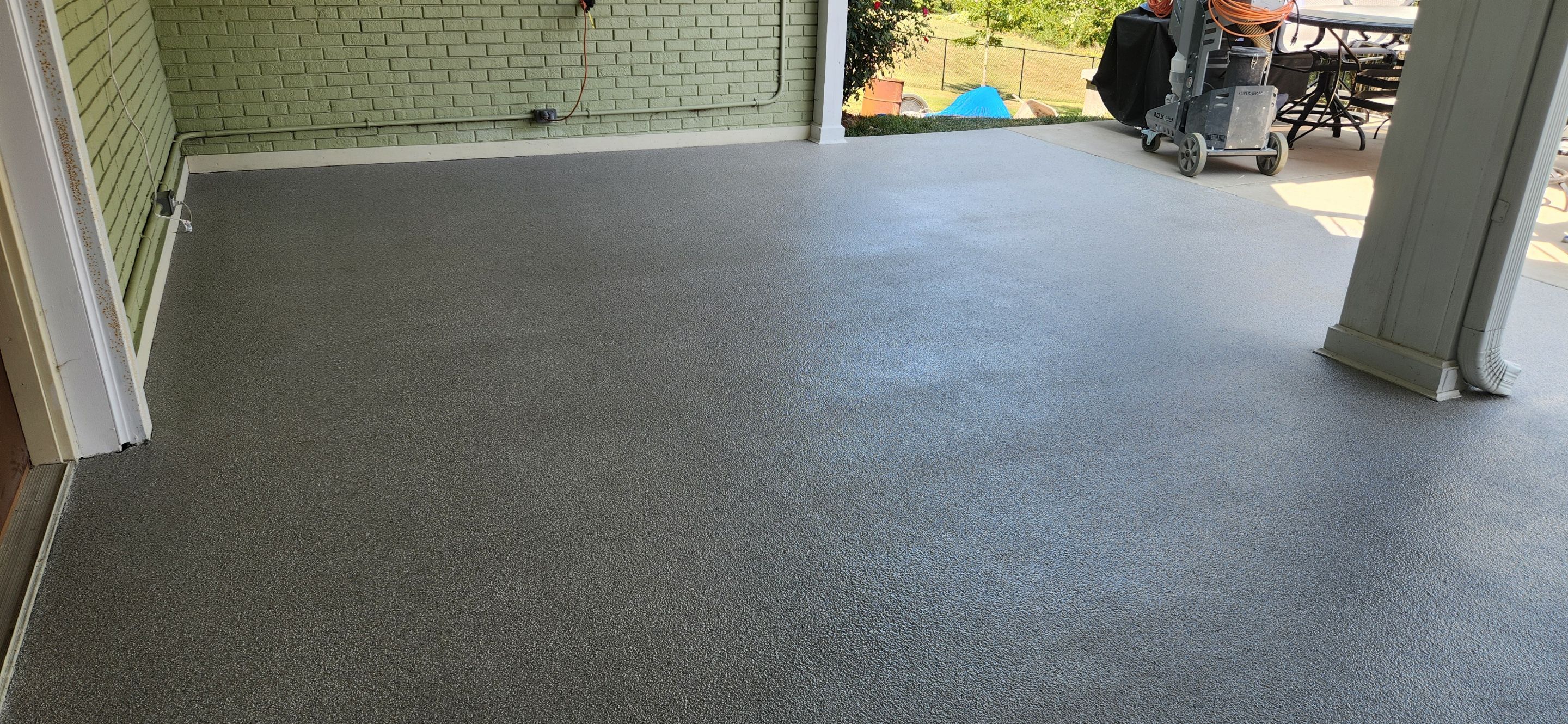 Patio using Solstice by Elite Floor Solutions