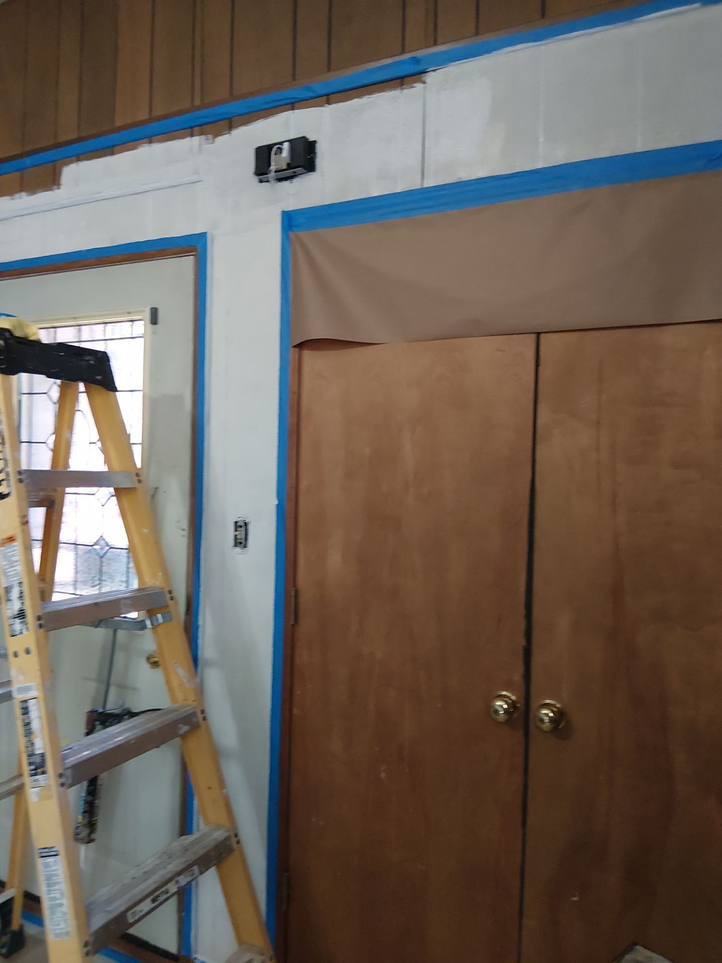 Interior Transformation: Refreshing Wood Paneling by Legendary Services Company LLC.