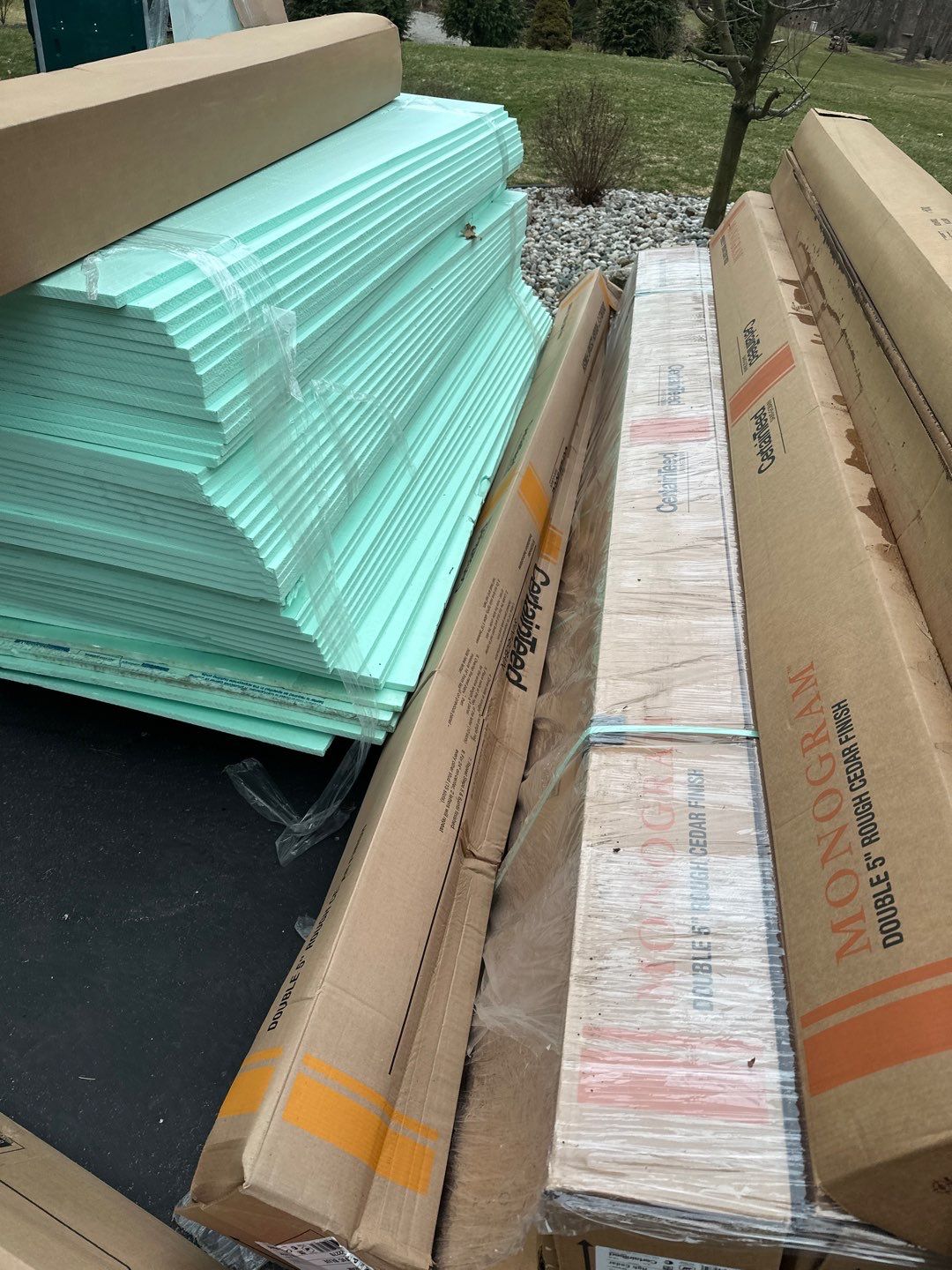 Siding Replacement using Certainteed Monogram D5 Pacific Blue by 180 Contractors