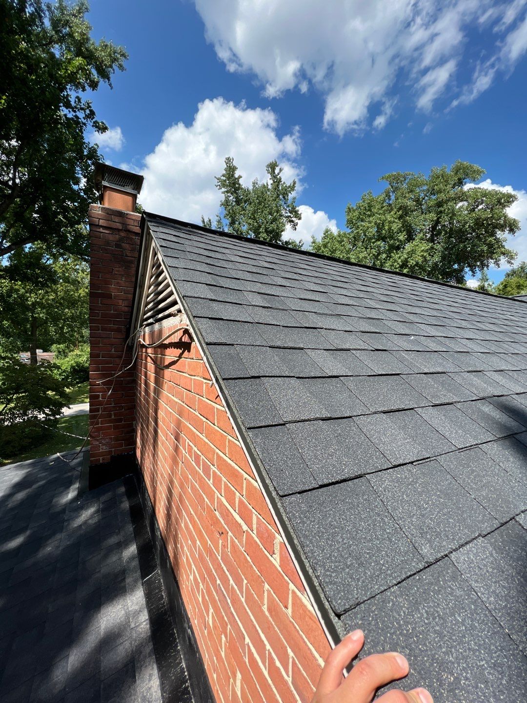Alexandria Roof Project - CertainTeed Landmark Pro Max Def Charcoal Black Shingles by RM Banning, Inc.