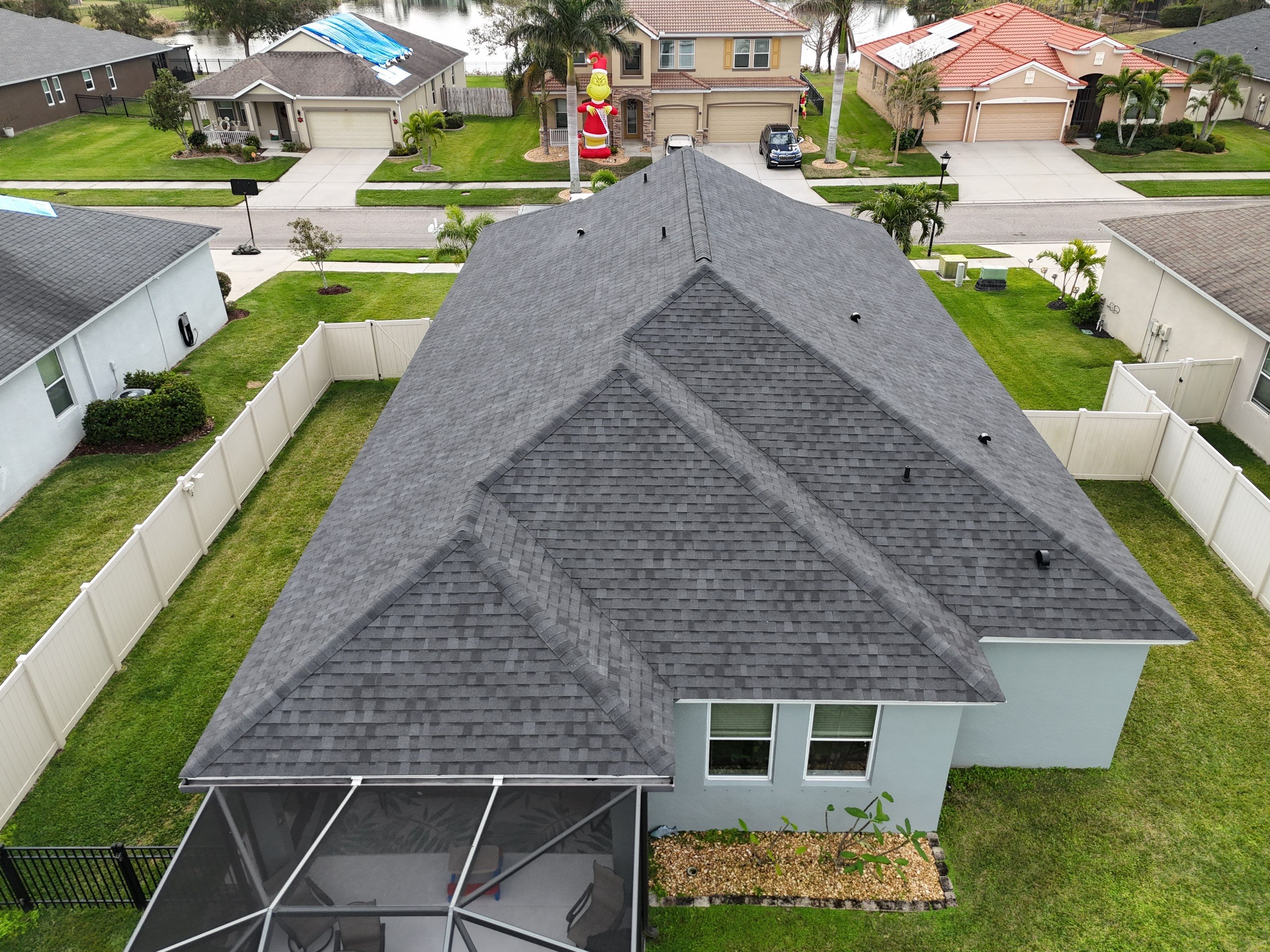 Roof Replacement in Apollo Beach Fl. by Steadfast Roofing 