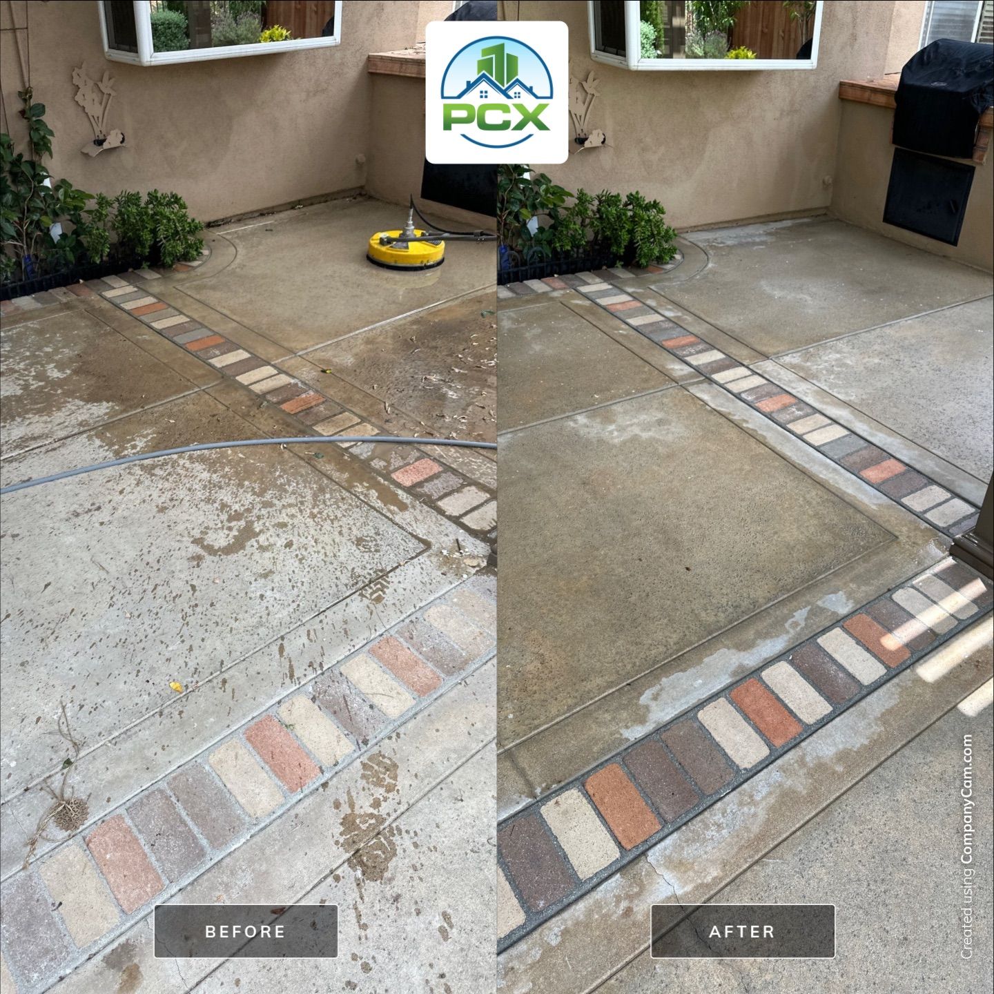 Orange County pressure washing to prepare for a gathering by Property Cleaning Experts