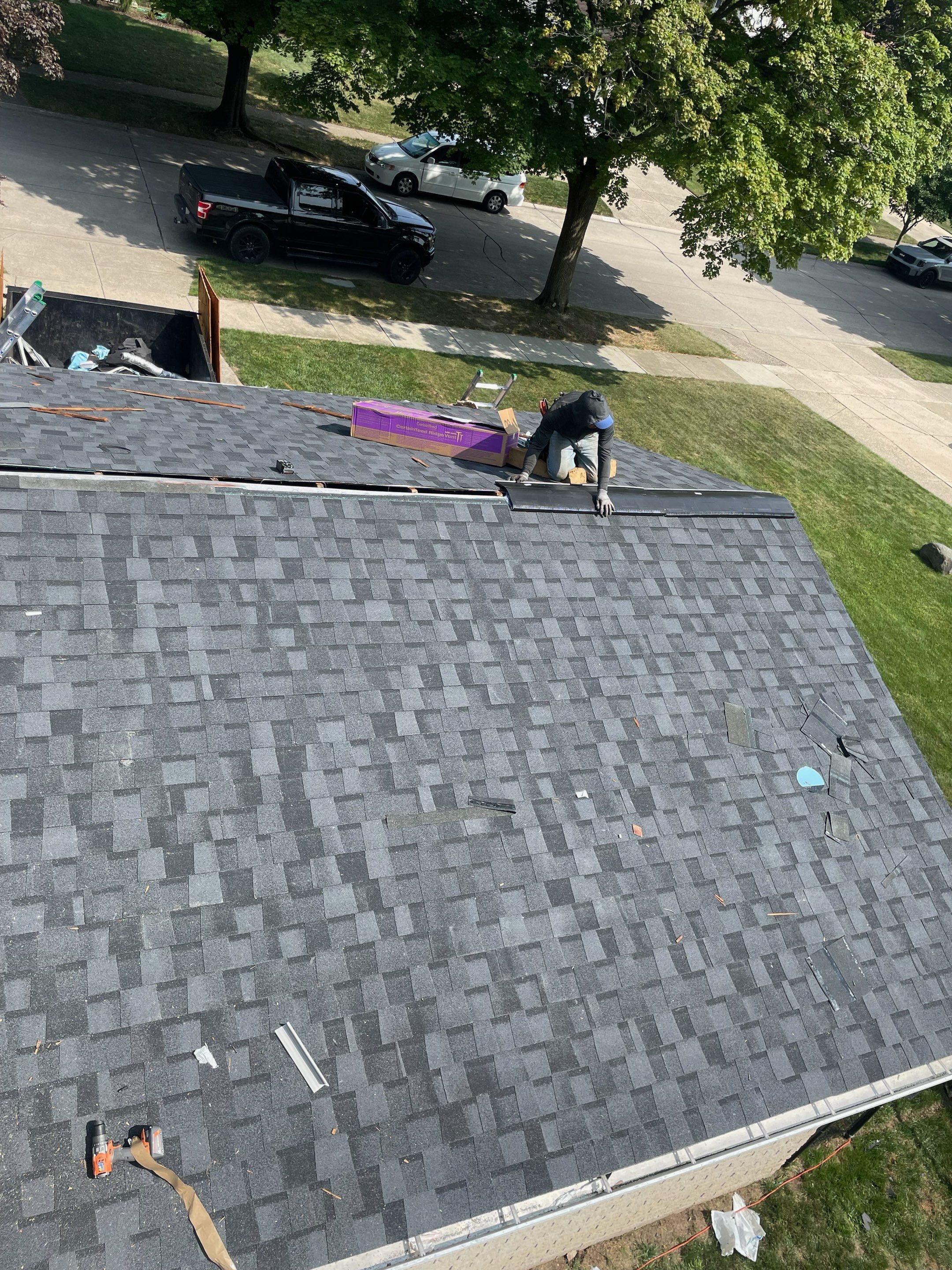Roof Replacement using CertainTeed Landmark by 180 Contractors