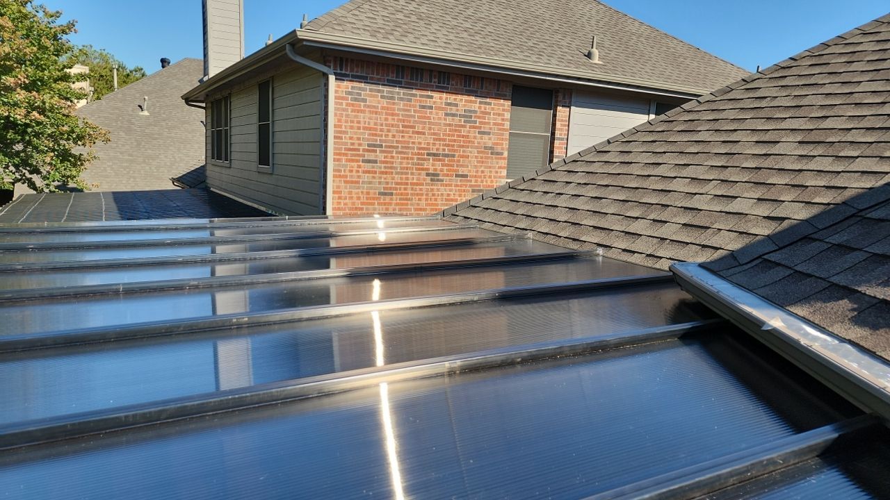 Hercules Patio Poly Cover by Tex-Line Roofing