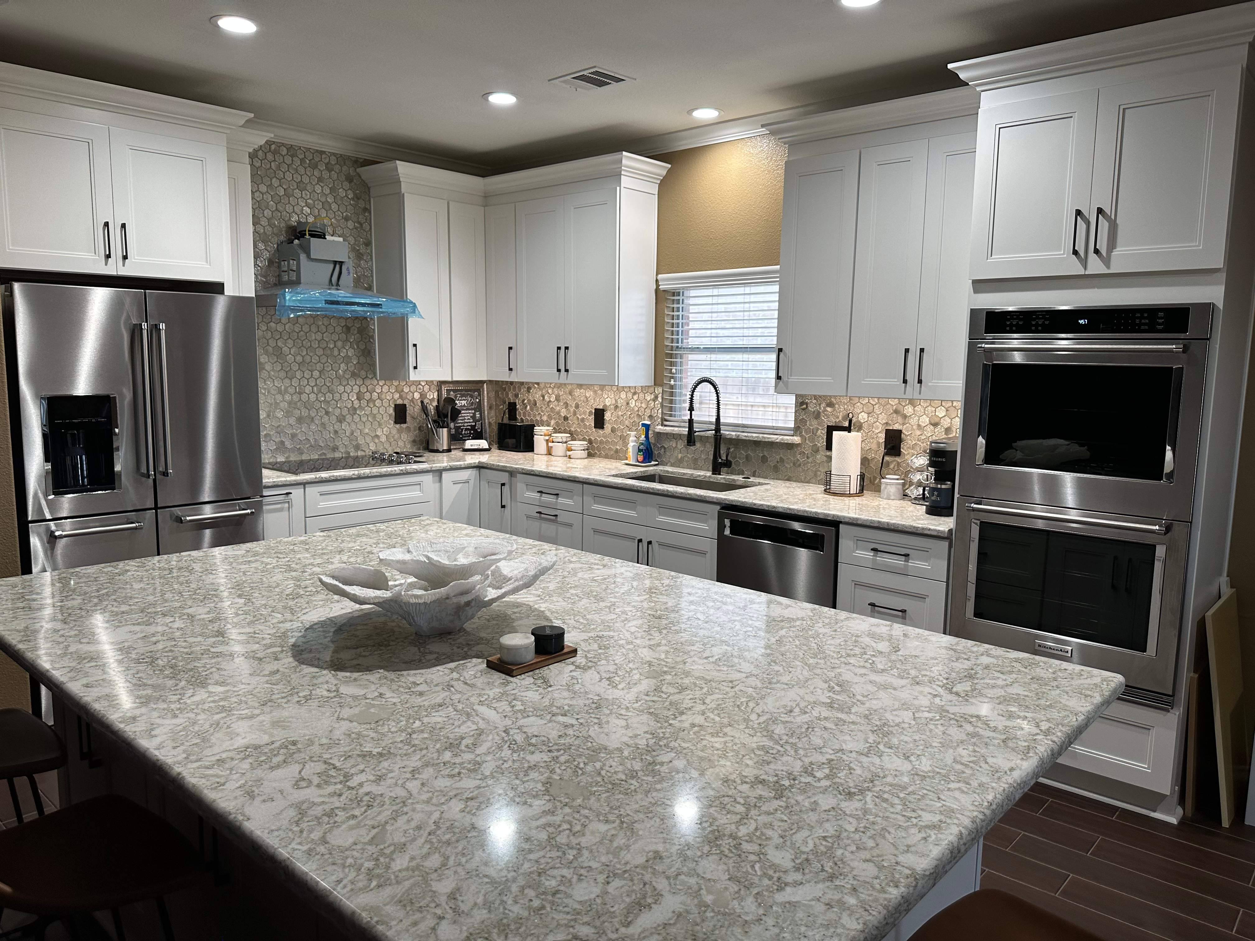 Cibolo, TX Kitchen Remodel with Island Upgrade by Legacy Bath and Kitchen 