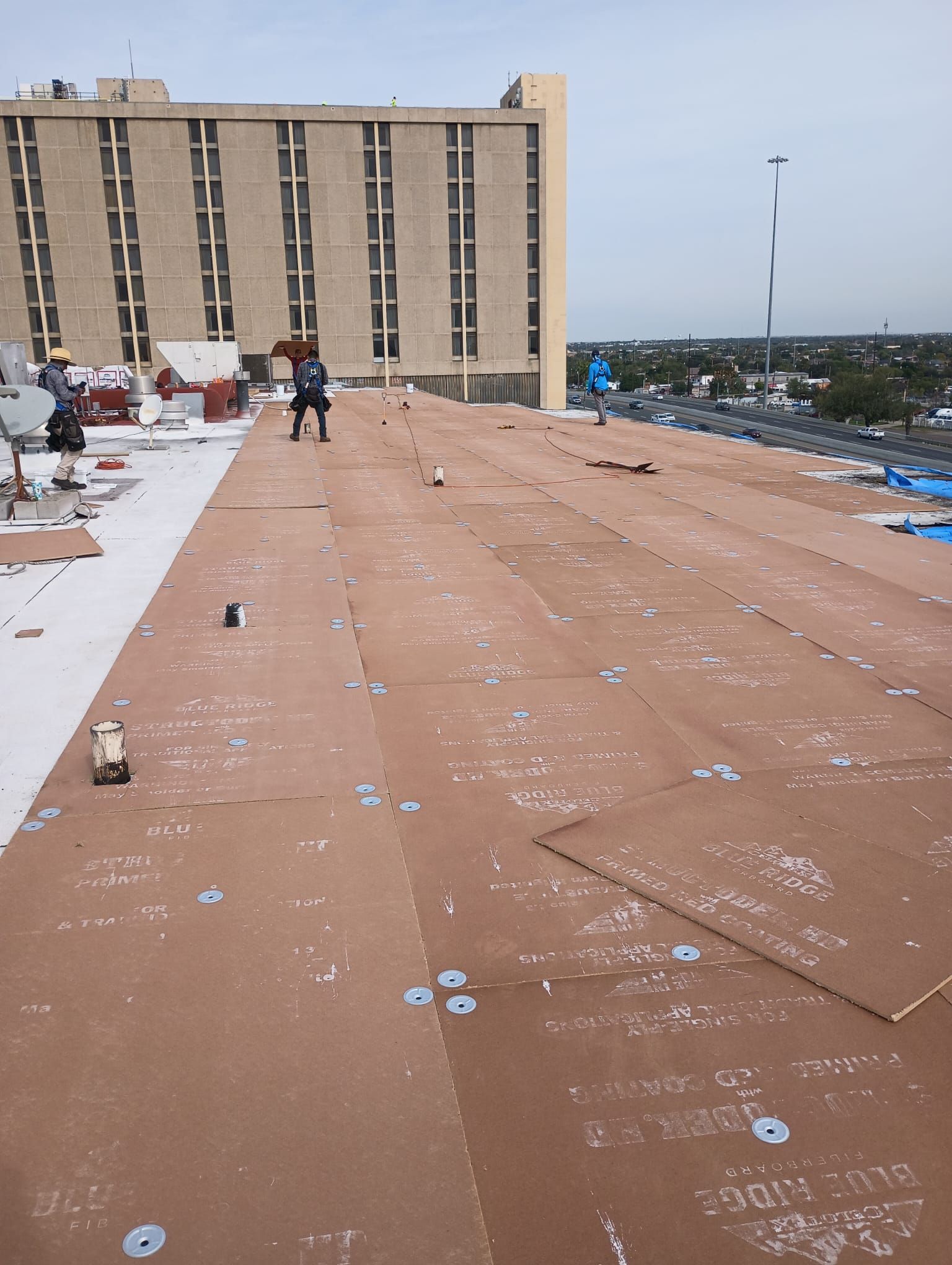 Commercial Roofing Installation using Thermoplastic Polyolefin - GAF by JM Flores Roofing & Construction, Inc