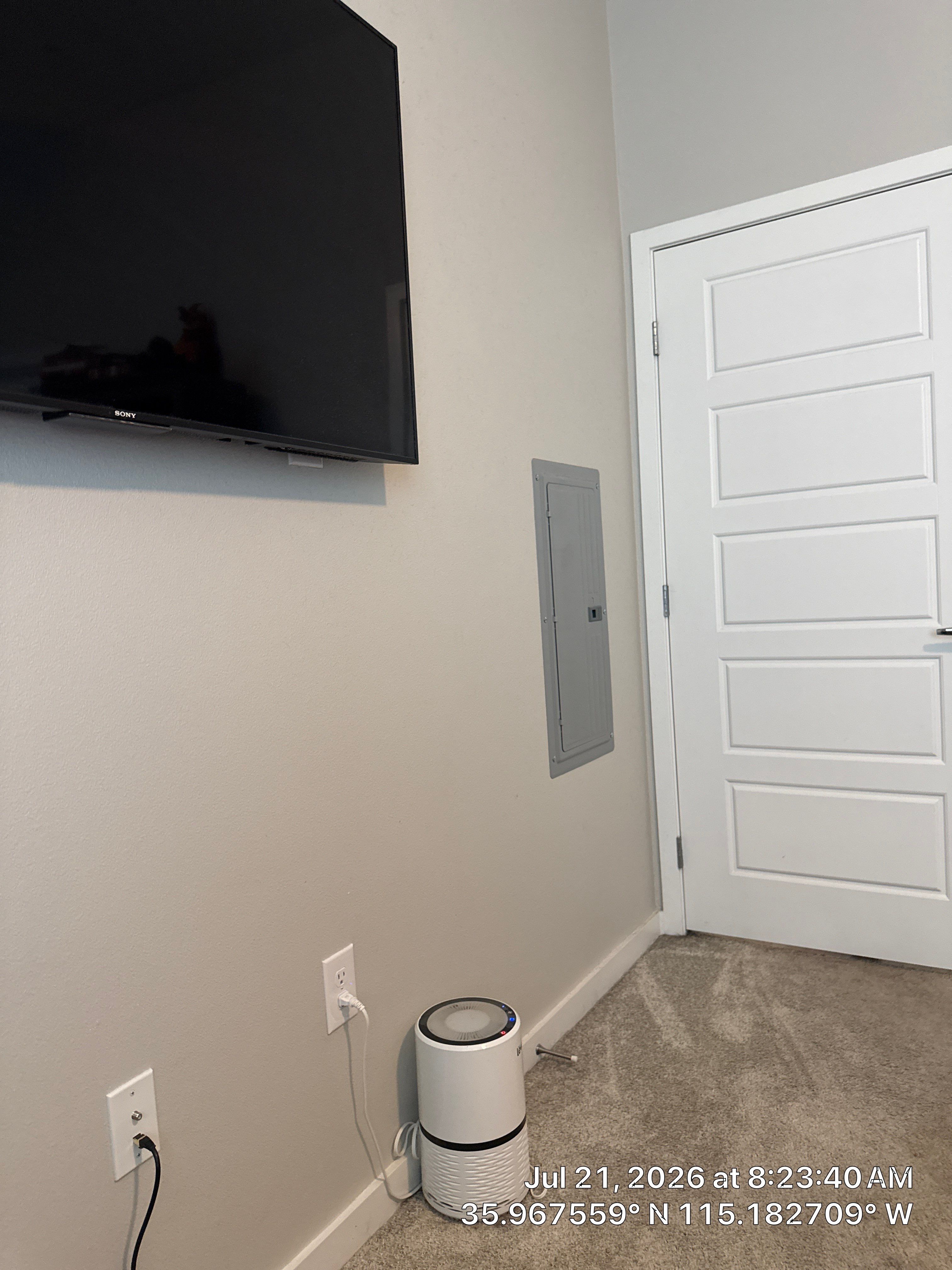 Home Office Renovation and Equipment Installation in Las Vegas by CompanyCam Sales Demo