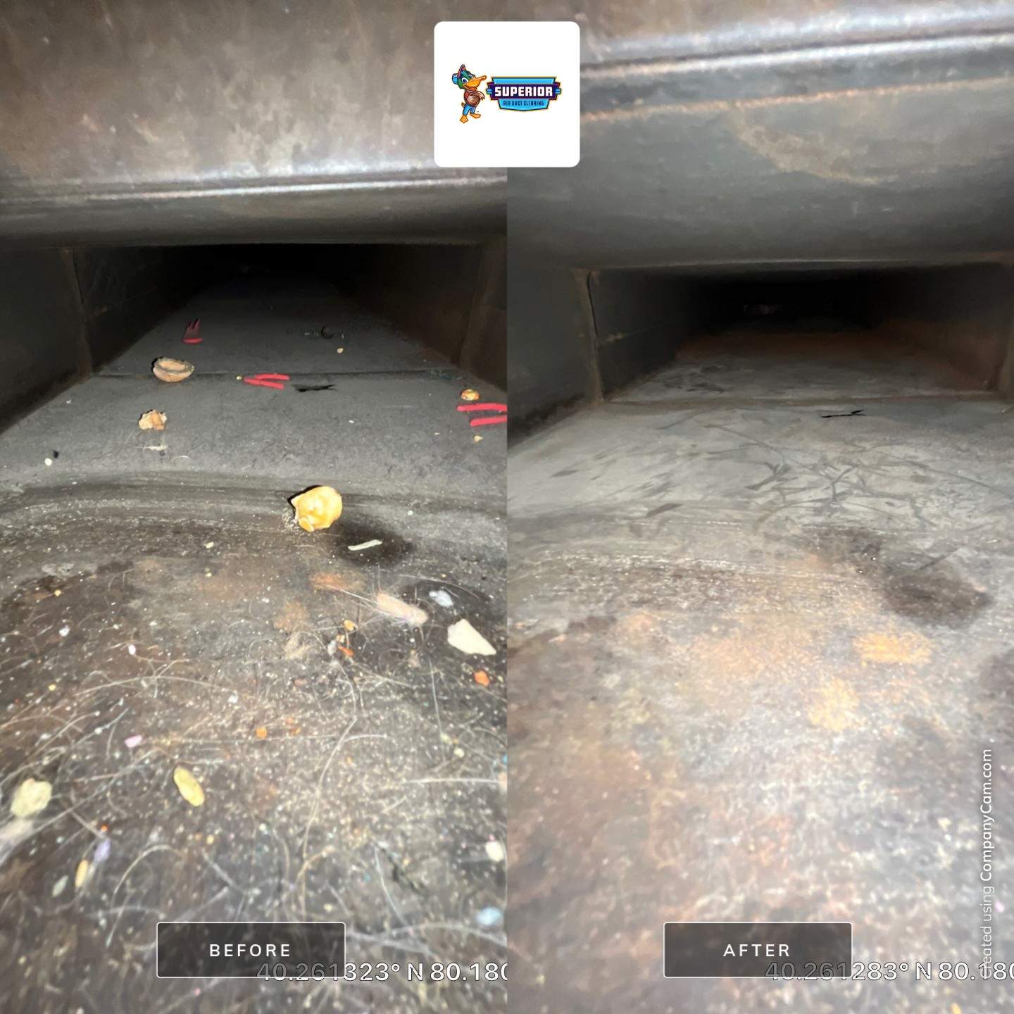 Air Duct Cleaning With a Vacuum Truck in Canonsburg, PA by Superior Air Duct Cleaning