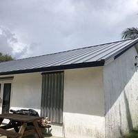 24ga 1" Nail-Strip Charcoal Gray  by Total Roofing System The Metal Roof Experts