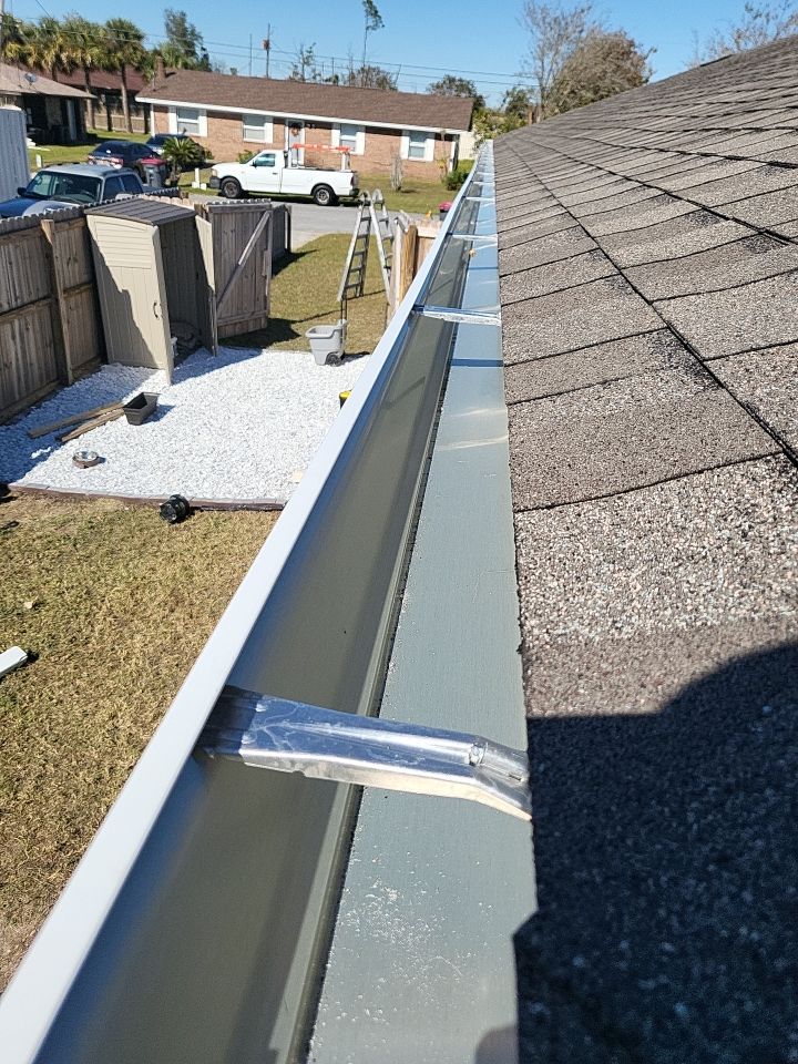 Gutter Installation using K-Style Gutters by Gutter Professors