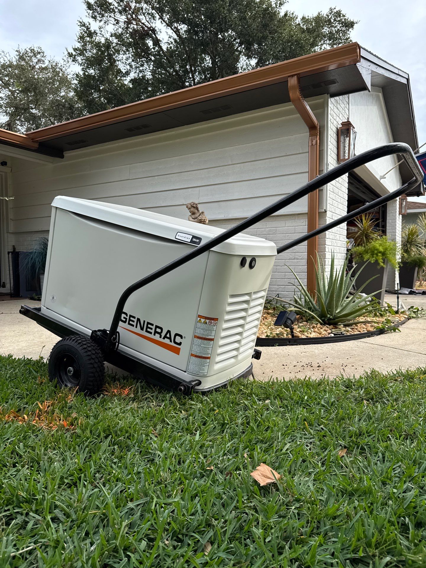 18kW Generac Whole Home Generator and 200A Automatic Transfer Switch by Smartron Electric