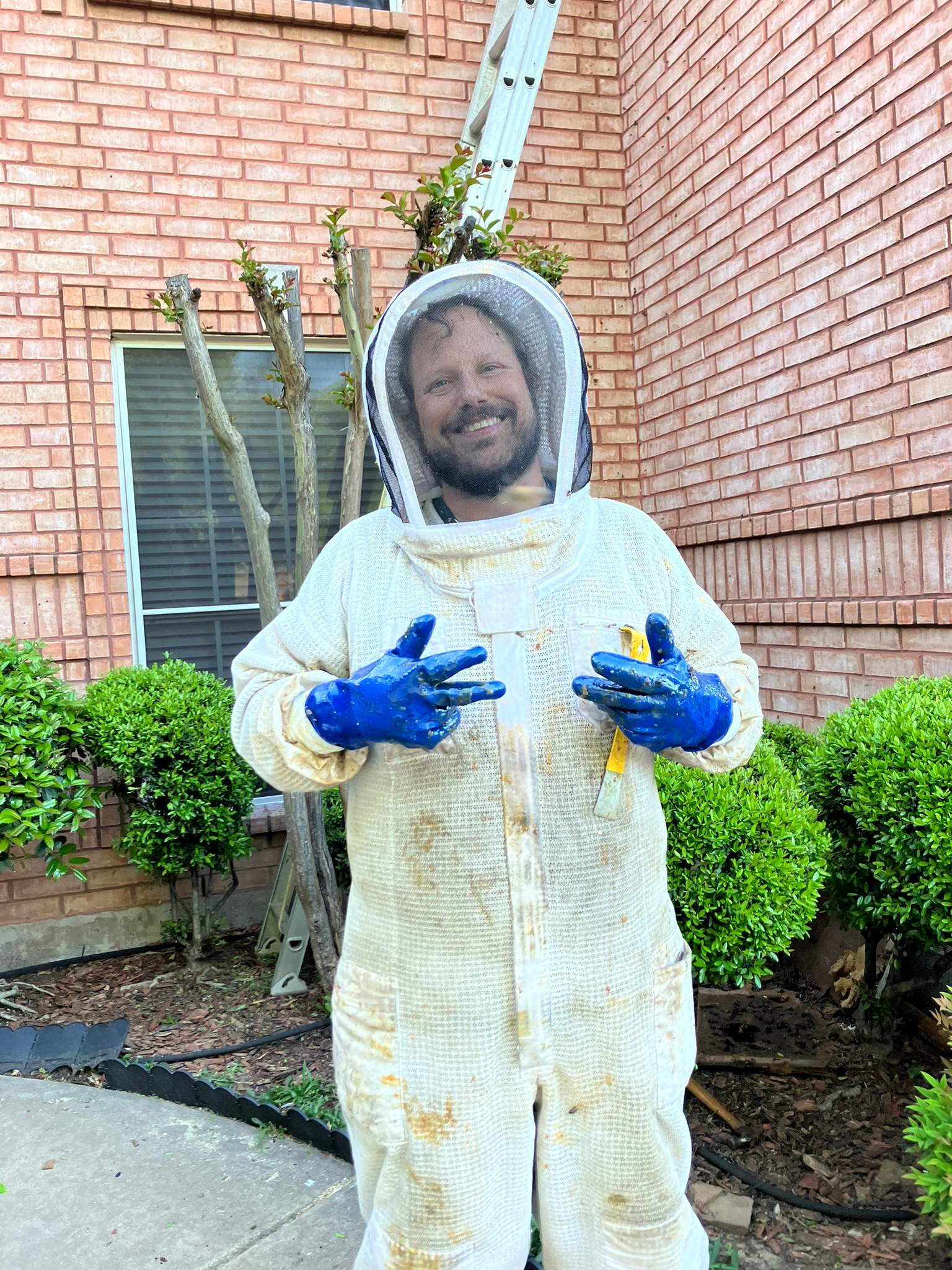 Entryway Soffit by Rockwall Honey Bee Company