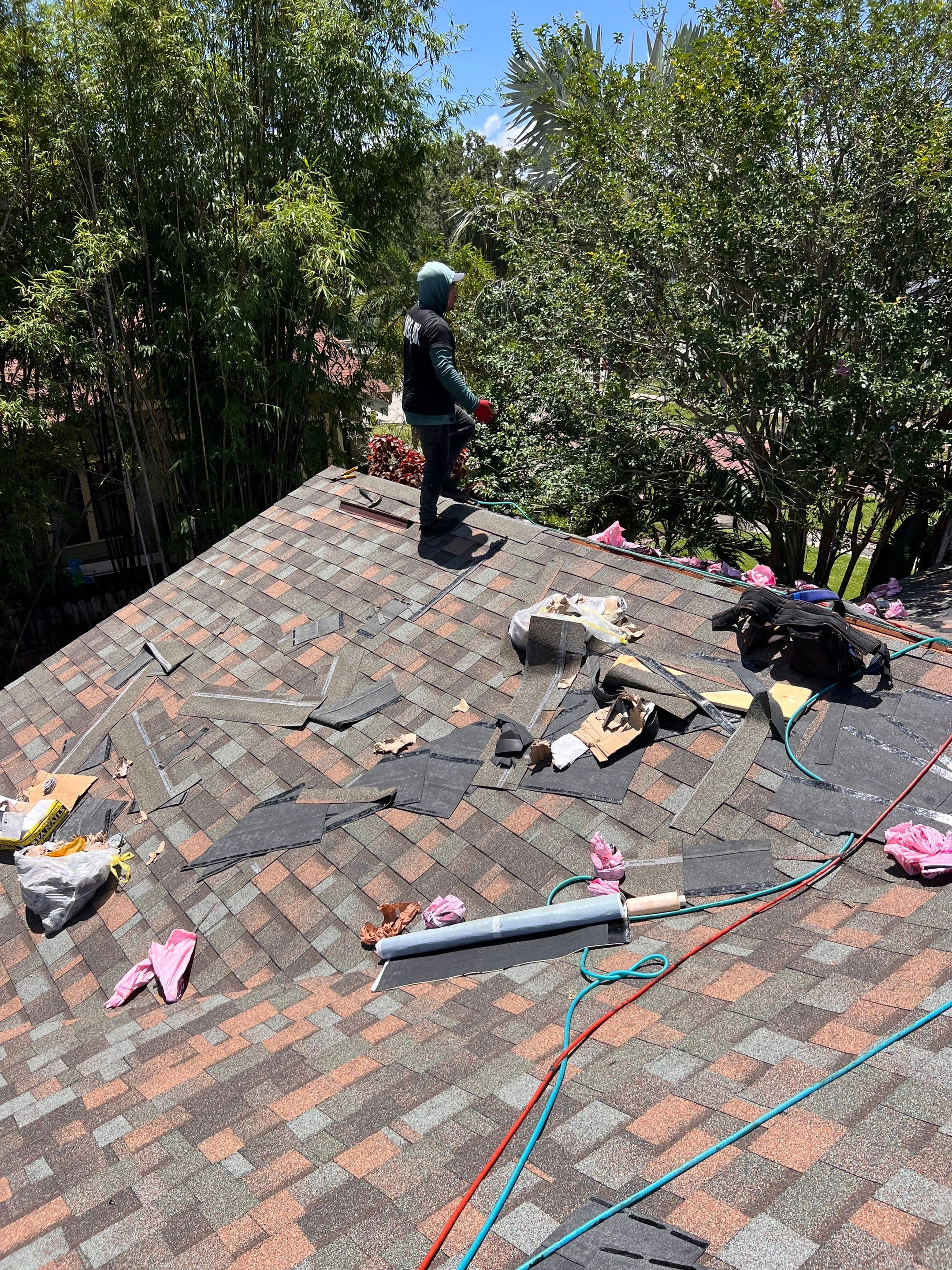 Project in St. Petersburg 33713 by Mitchell Roofing Company LLC 