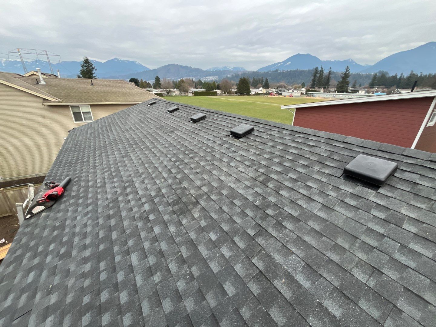 New Roof Installation using GAF Timberline HDZ by Top Notch Roofing Inc