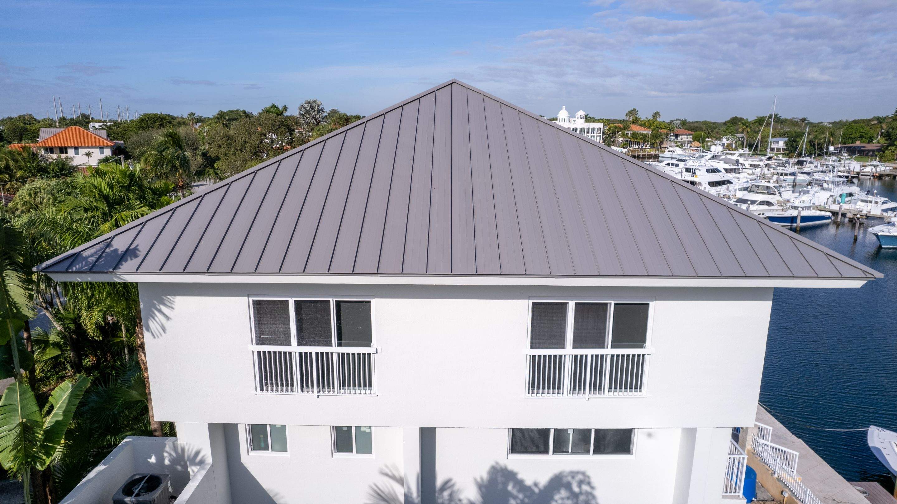Metal Roof - Aluminum - Slate Gray by Istueta Roofing