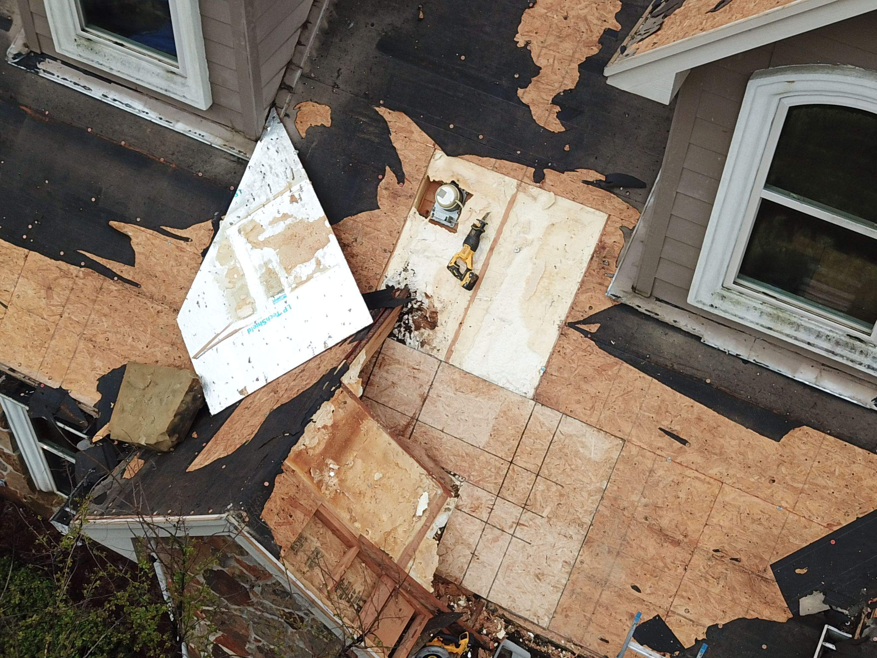 Residential Roofing Installation using Malarkey Architectural Vista Shingles by Hostetler Roofing