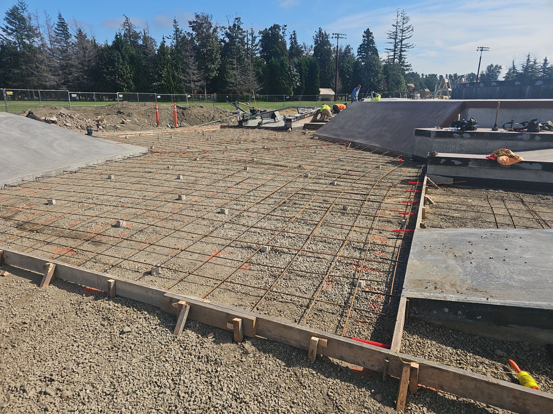 Metalworks Skatepark Construction by Janicki General Contracting