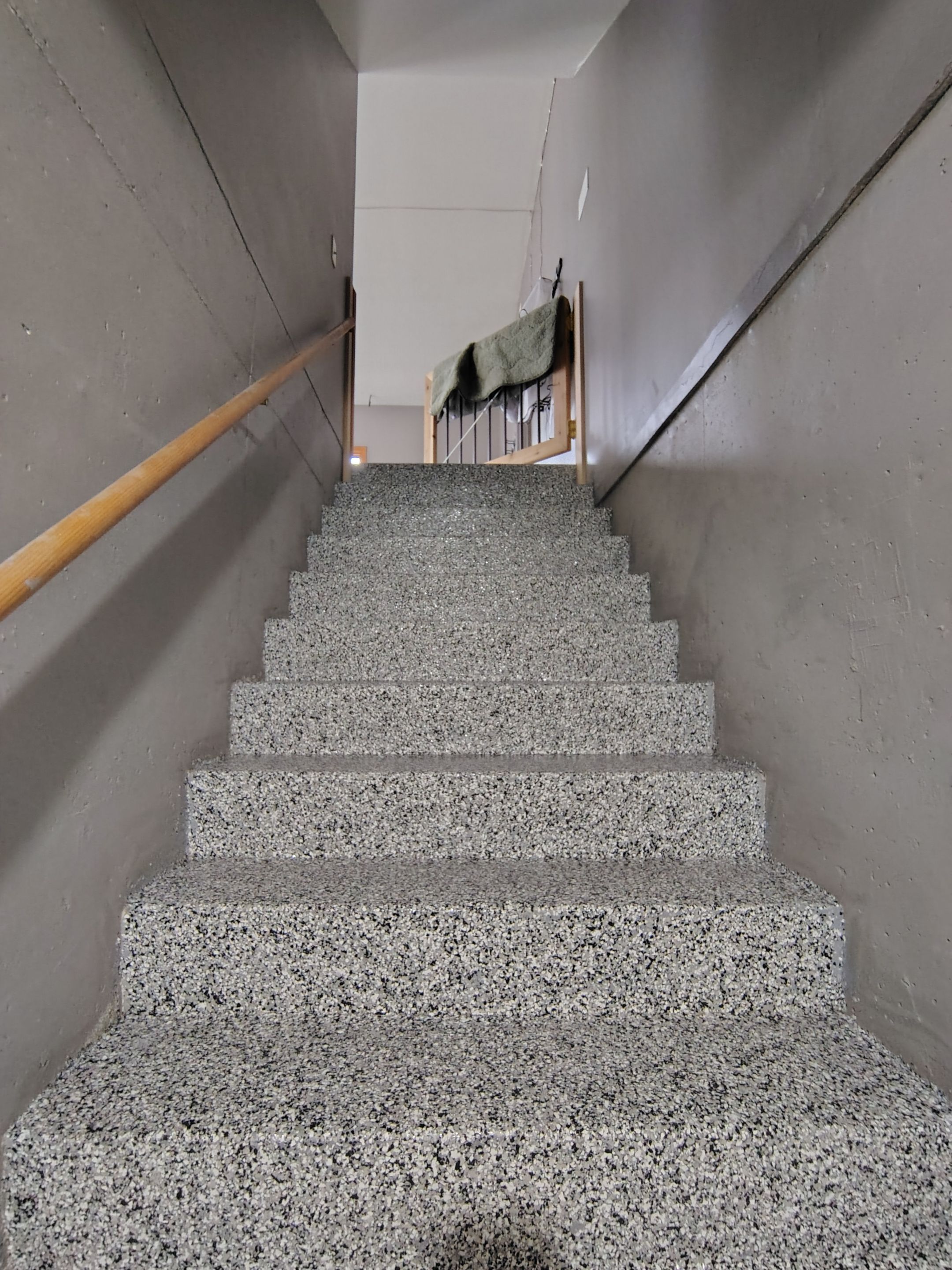 Garage Floor Concrete Coating and Crack Repair in Sioux Falls by Select Painting, Coatings & Garage Cabinets