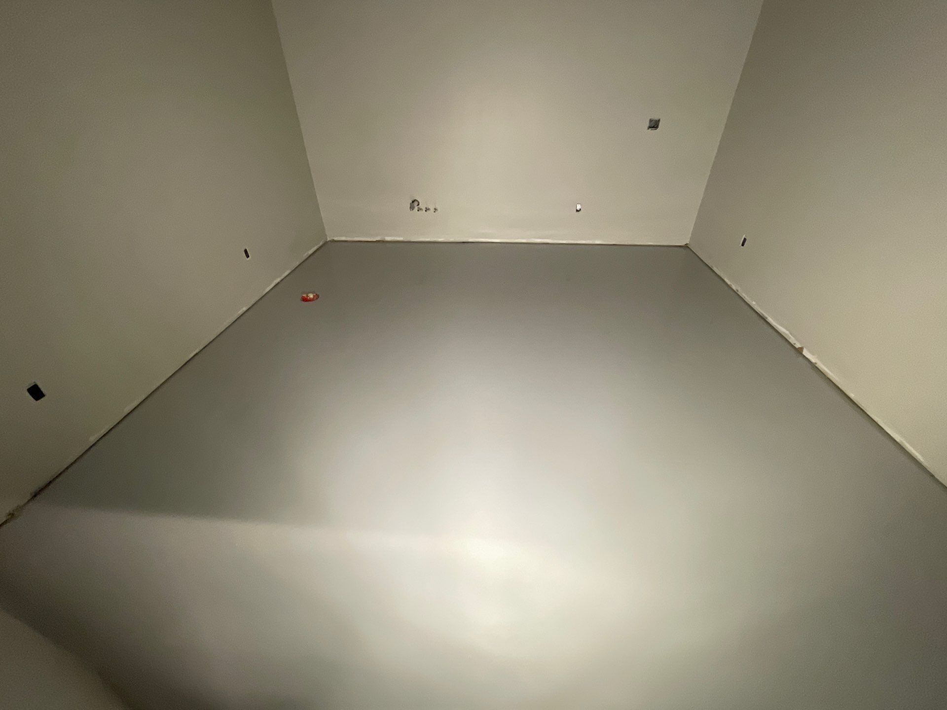 New room build epoxy floor & paint! by Gordon Painting