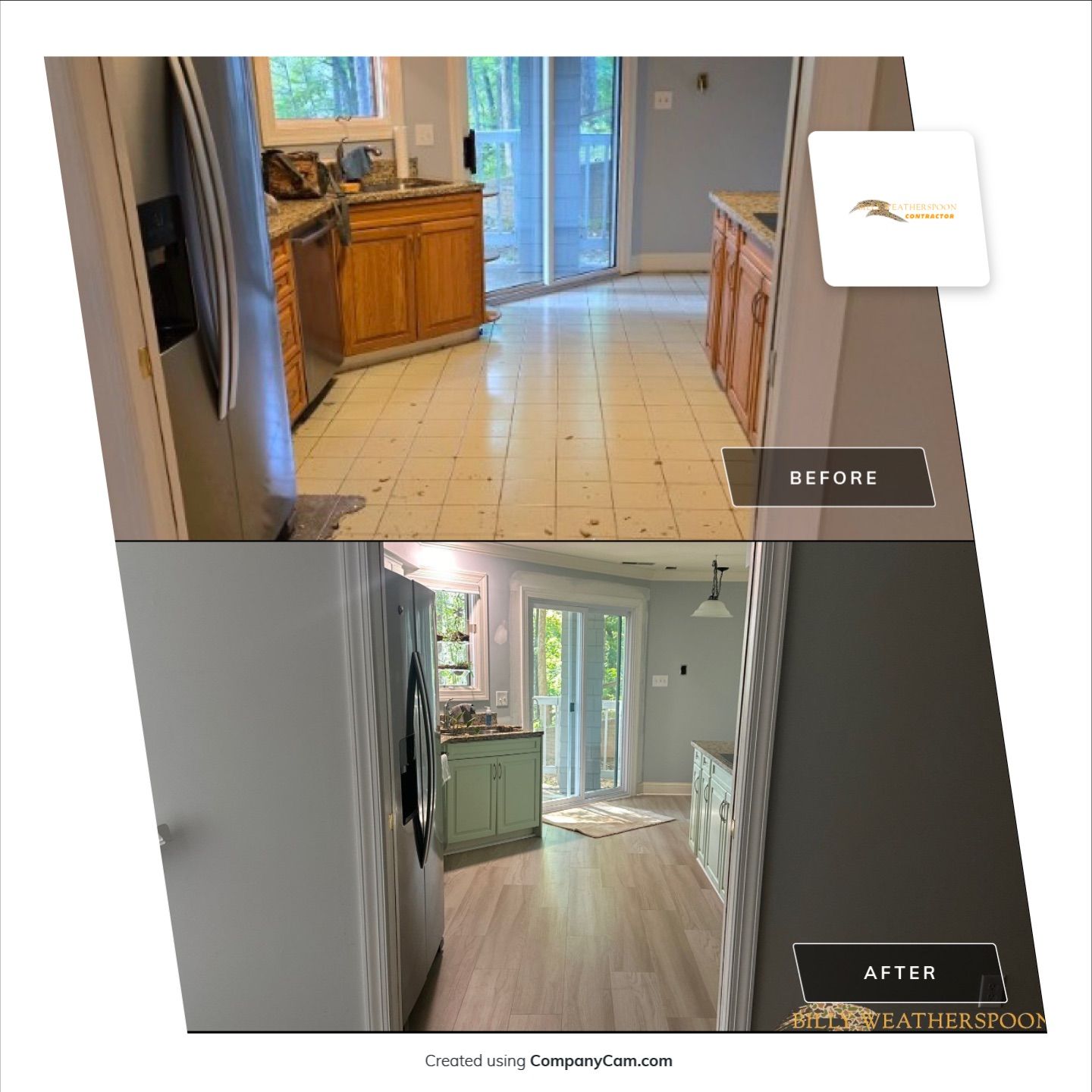 Full house remodel by Billy Weatherspoon Contractor