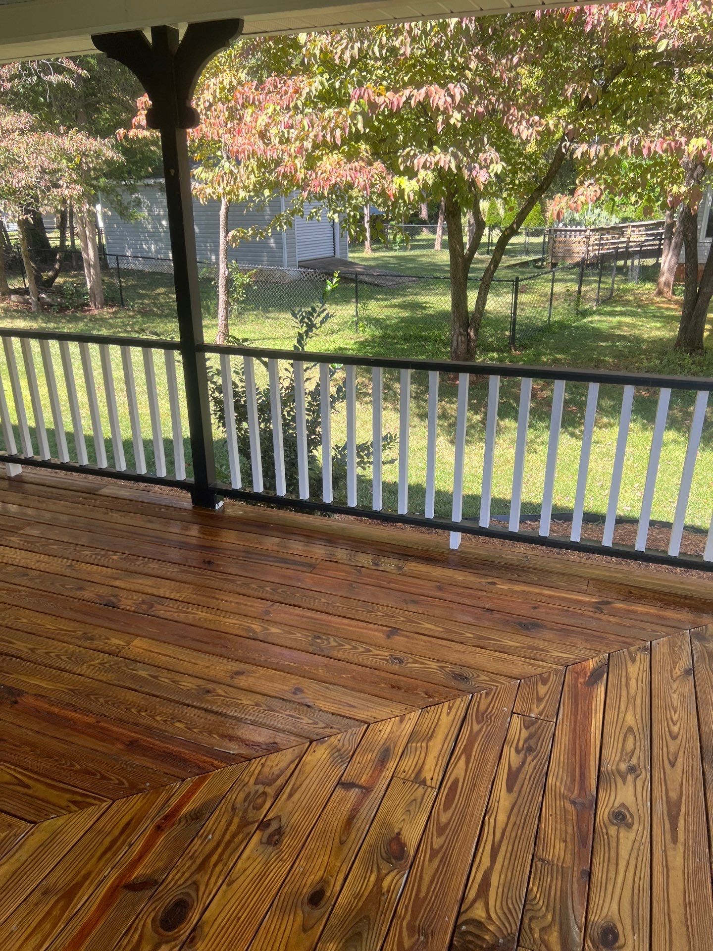 Weathered Deck using Wood Sealant by DuraSeal