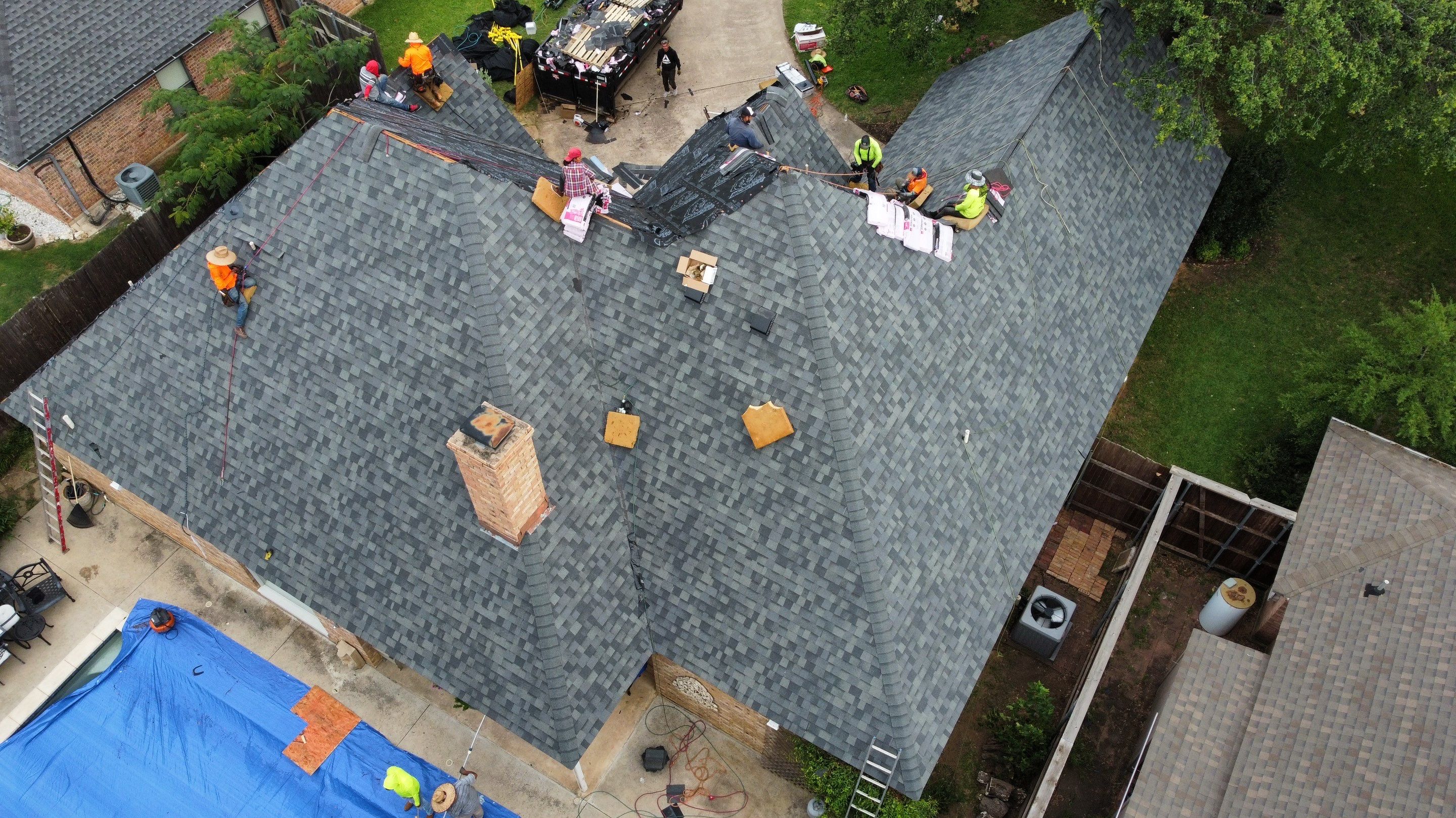 Full Reroof +adding intake vents by Berry Good Roofing 