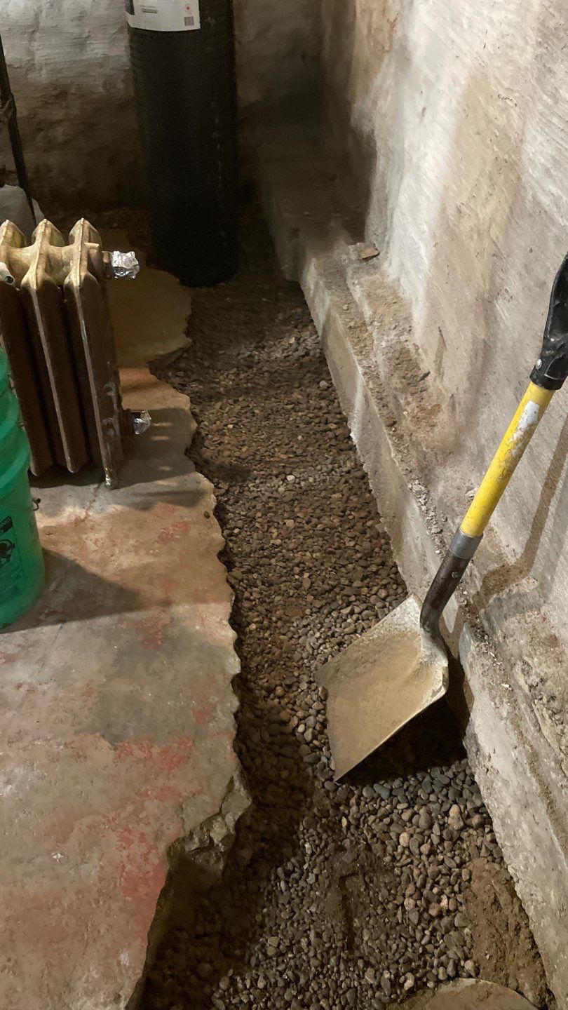 Full Basement Fix for Steve and Lisa by Waterproofing Northeast