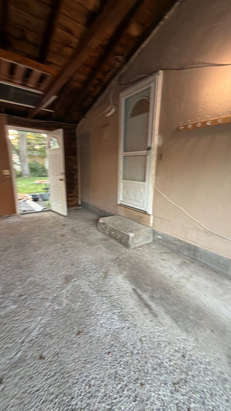 Rochester Garage Floor by NG Masonry & Construction LLC