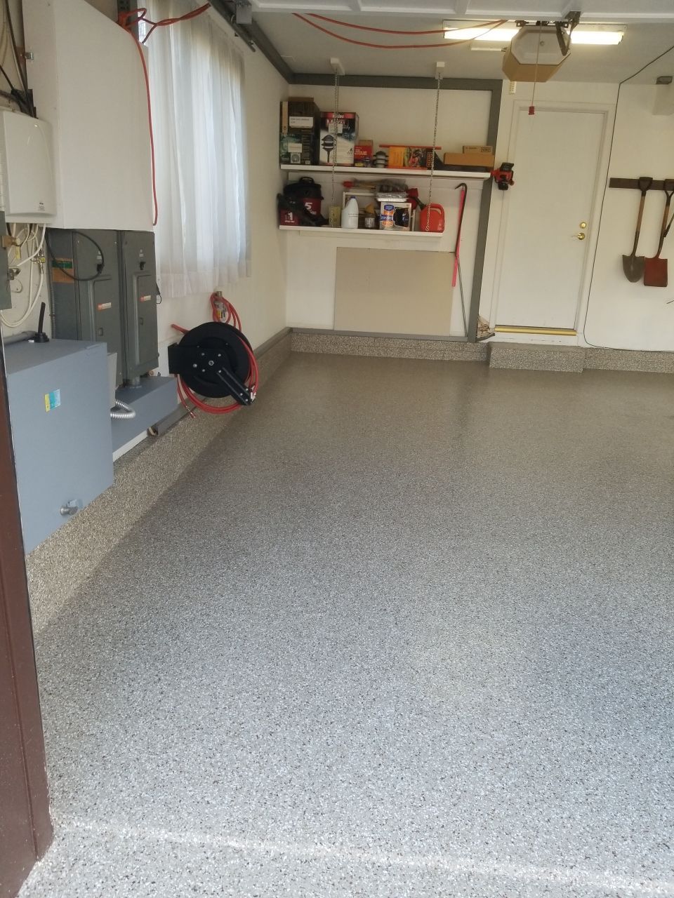 Garage Floor Coating using Penntek in Pebble Beach by Spectrum Painting, LLC