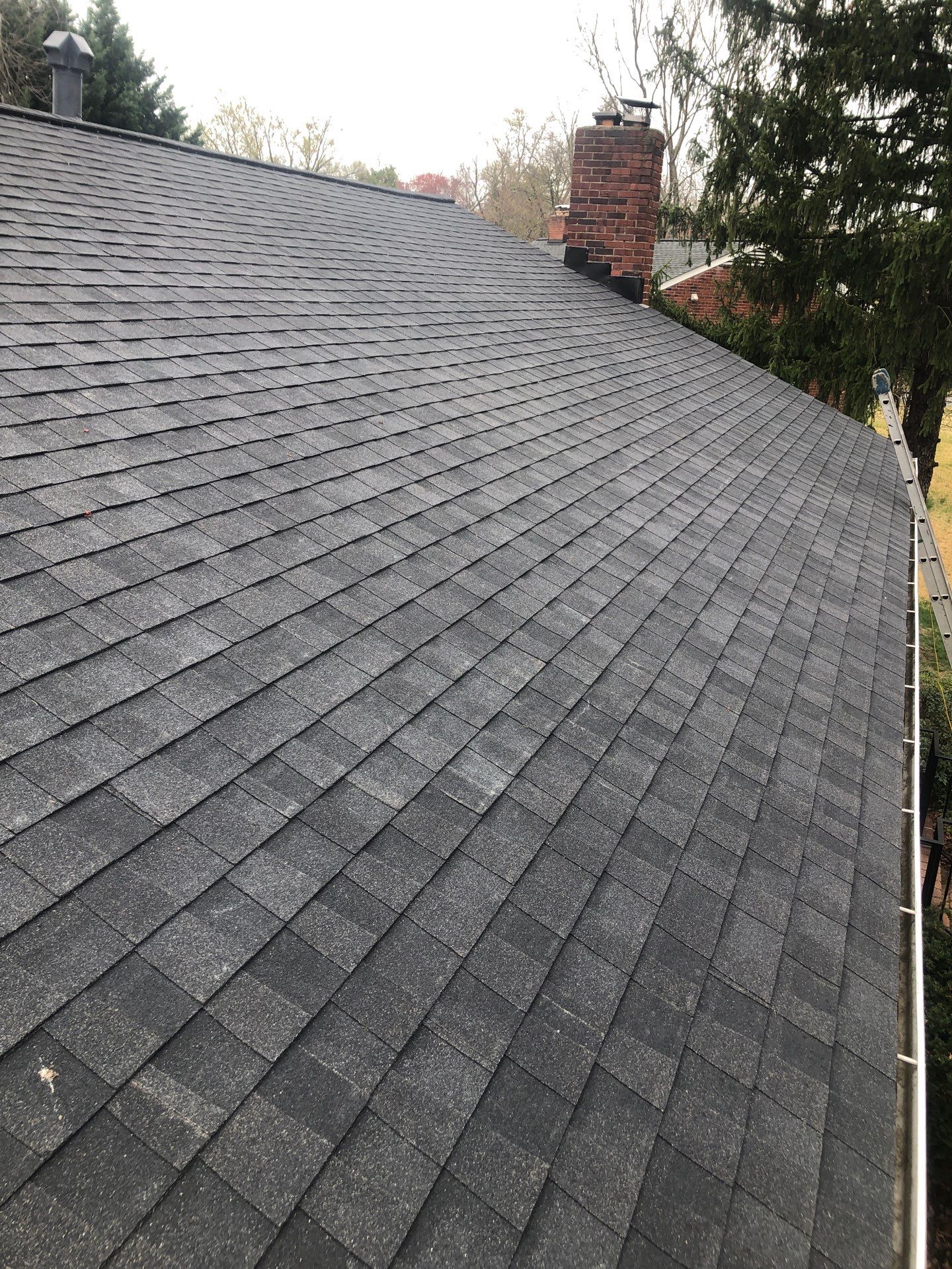Alexandria CertainTeed Landmark Pro Roof in Max Def Charcoal Black by RM Banning, Inc.