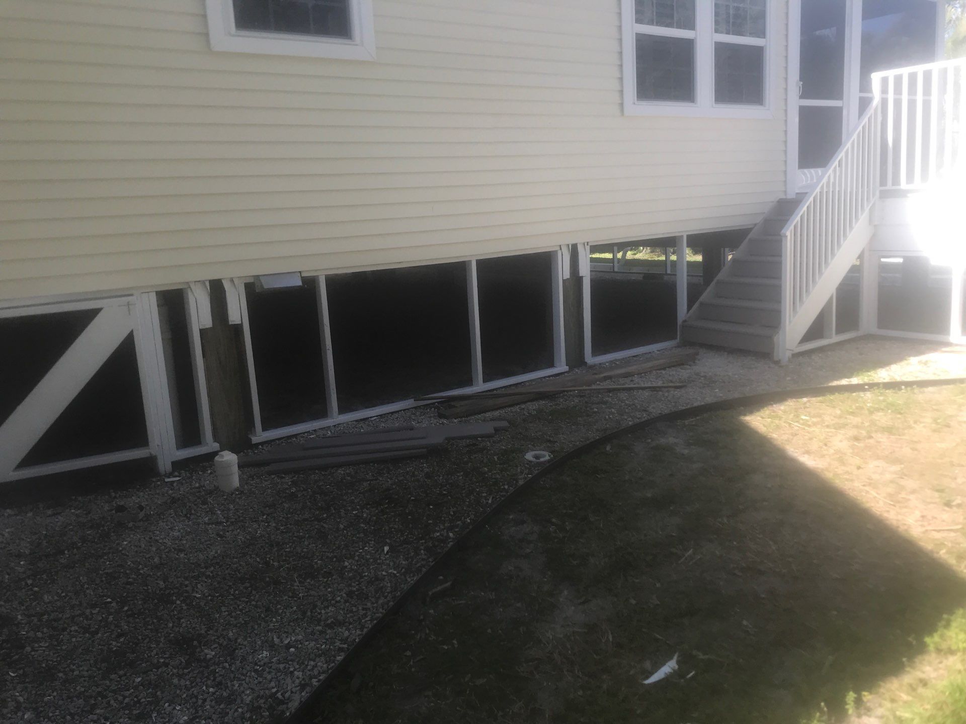 White K-Style Gutters for Beach Homes in Sanibel FL by Gutter Professors