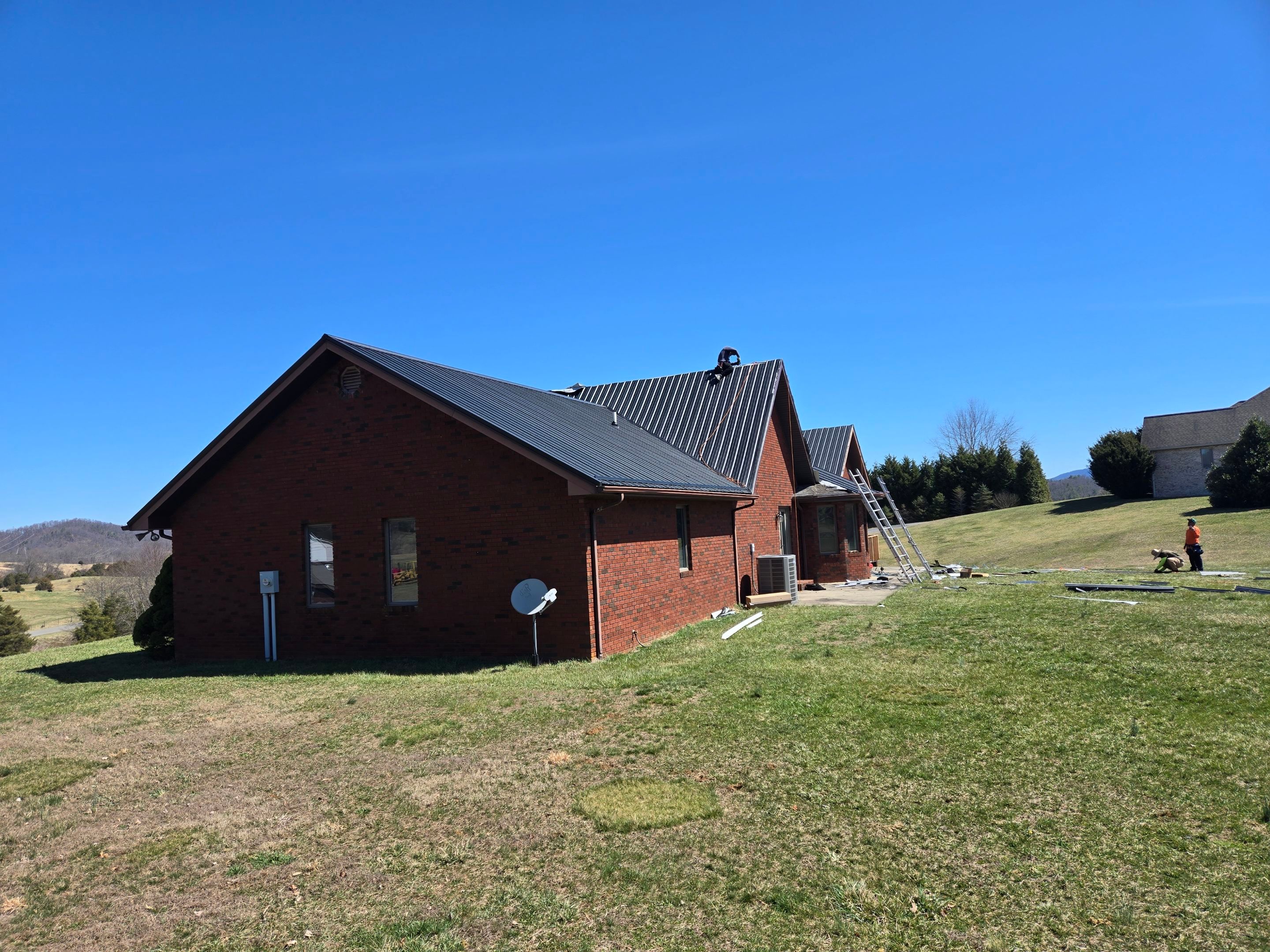 Black Frost 26 Gauge by Omnia Roofing