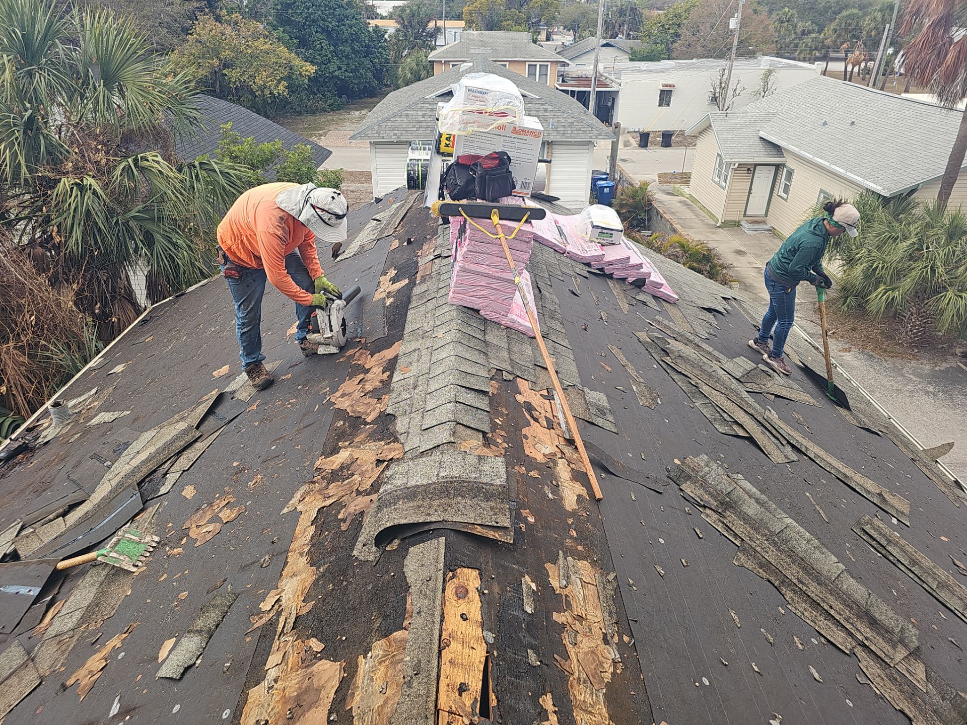 Project in St. Petersburg 33713 by Mitchell Roofing Company LLC 