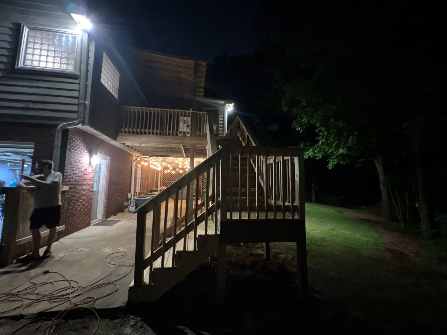 South Trace - Deck Installation  by Pillar and Pine