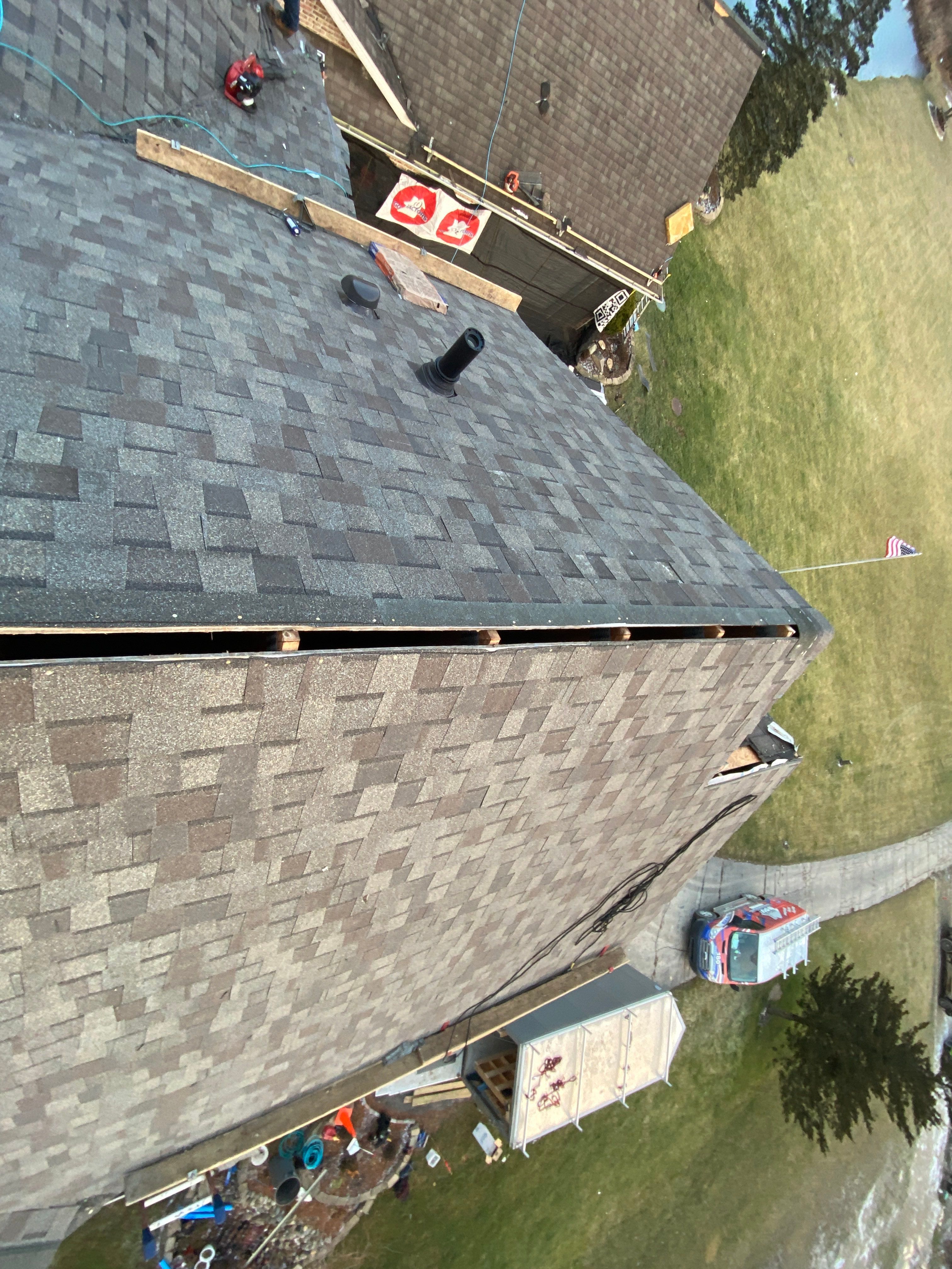 Roof Replacement using CertainTeed Landmark Pro by 180 Contractors