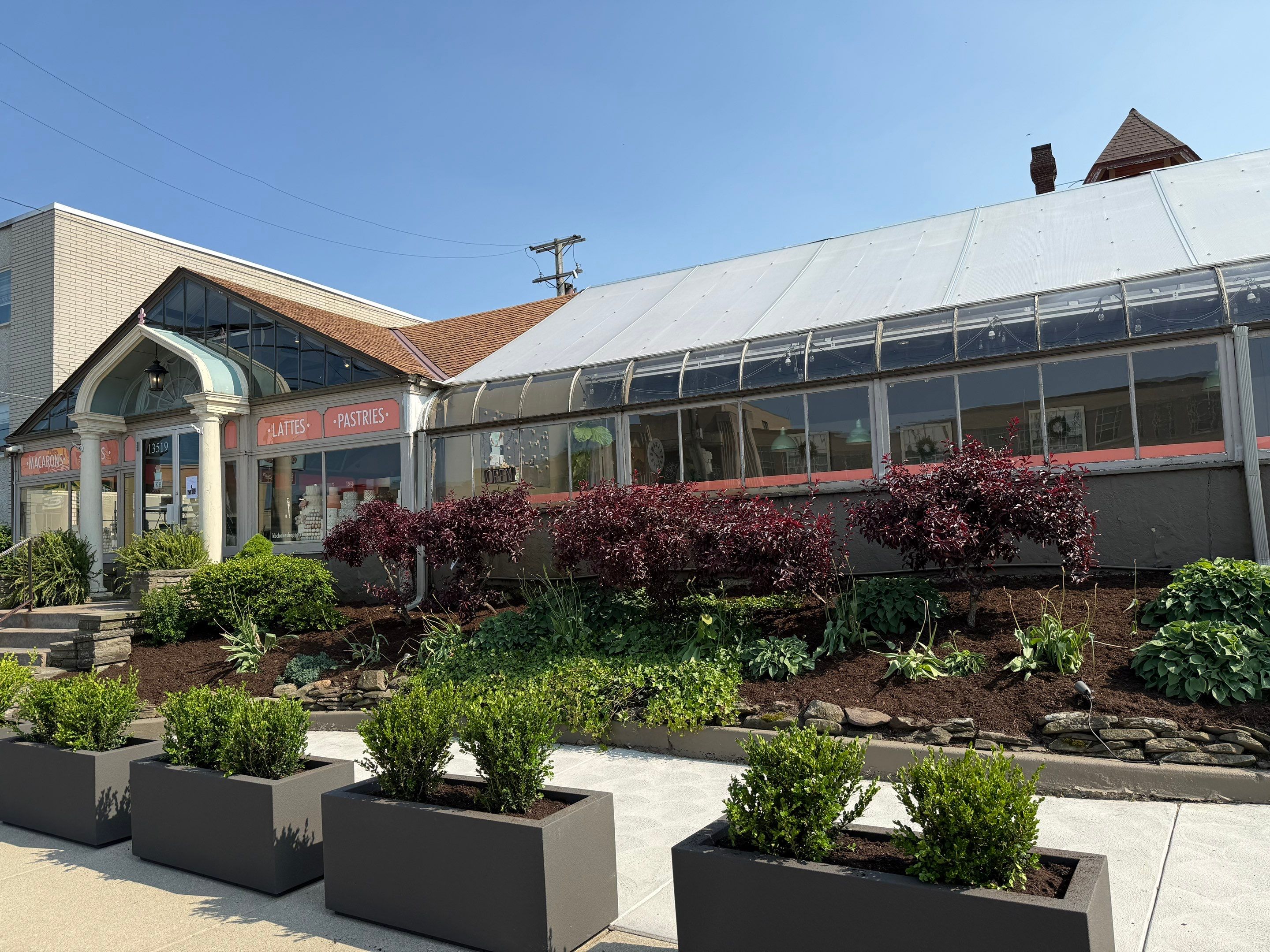 Bakery Commercial Install by Elm Rose Gardens