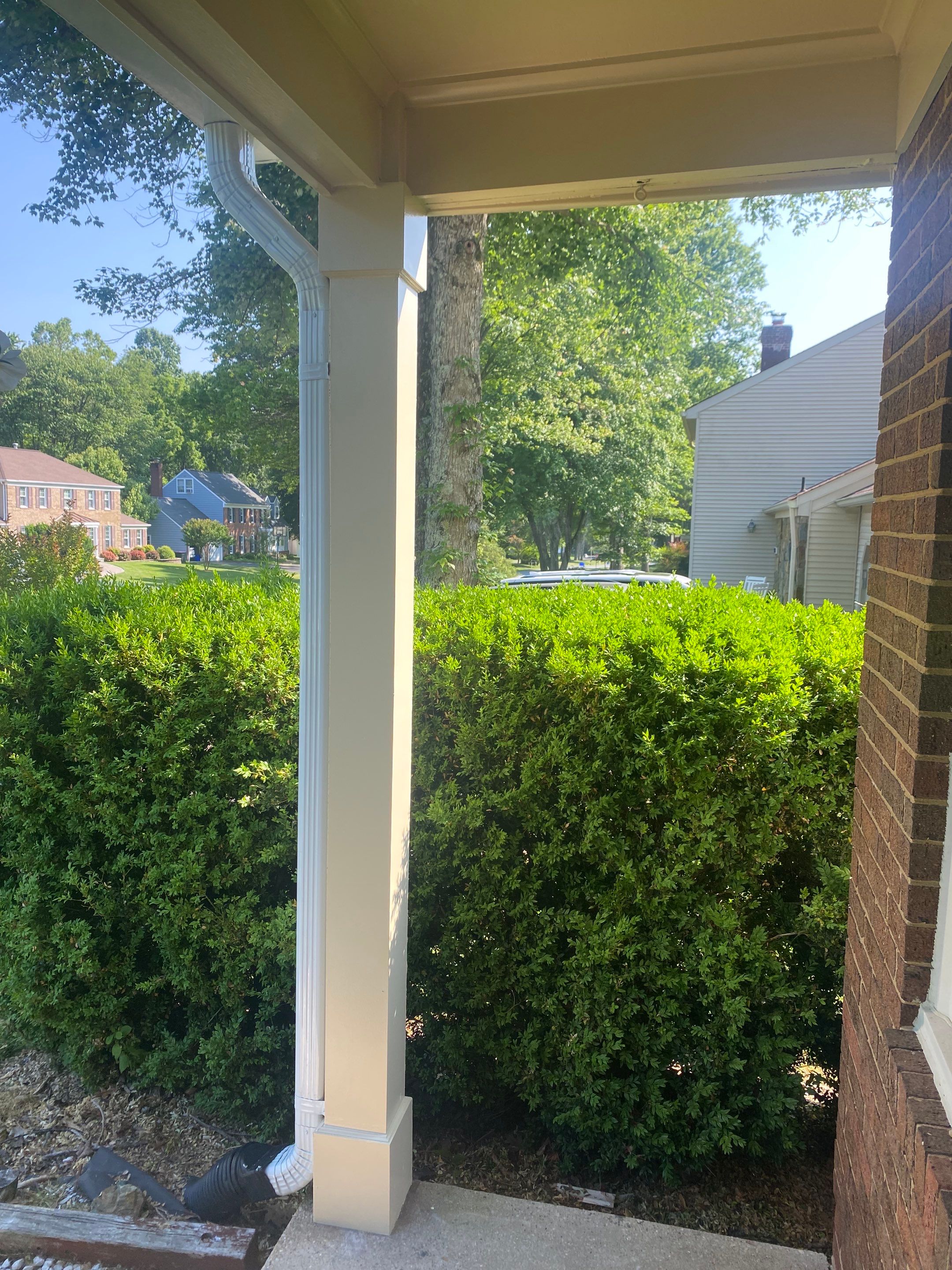 New Bilco doors to basement & new front porch posts by The Smet Companies, LLC